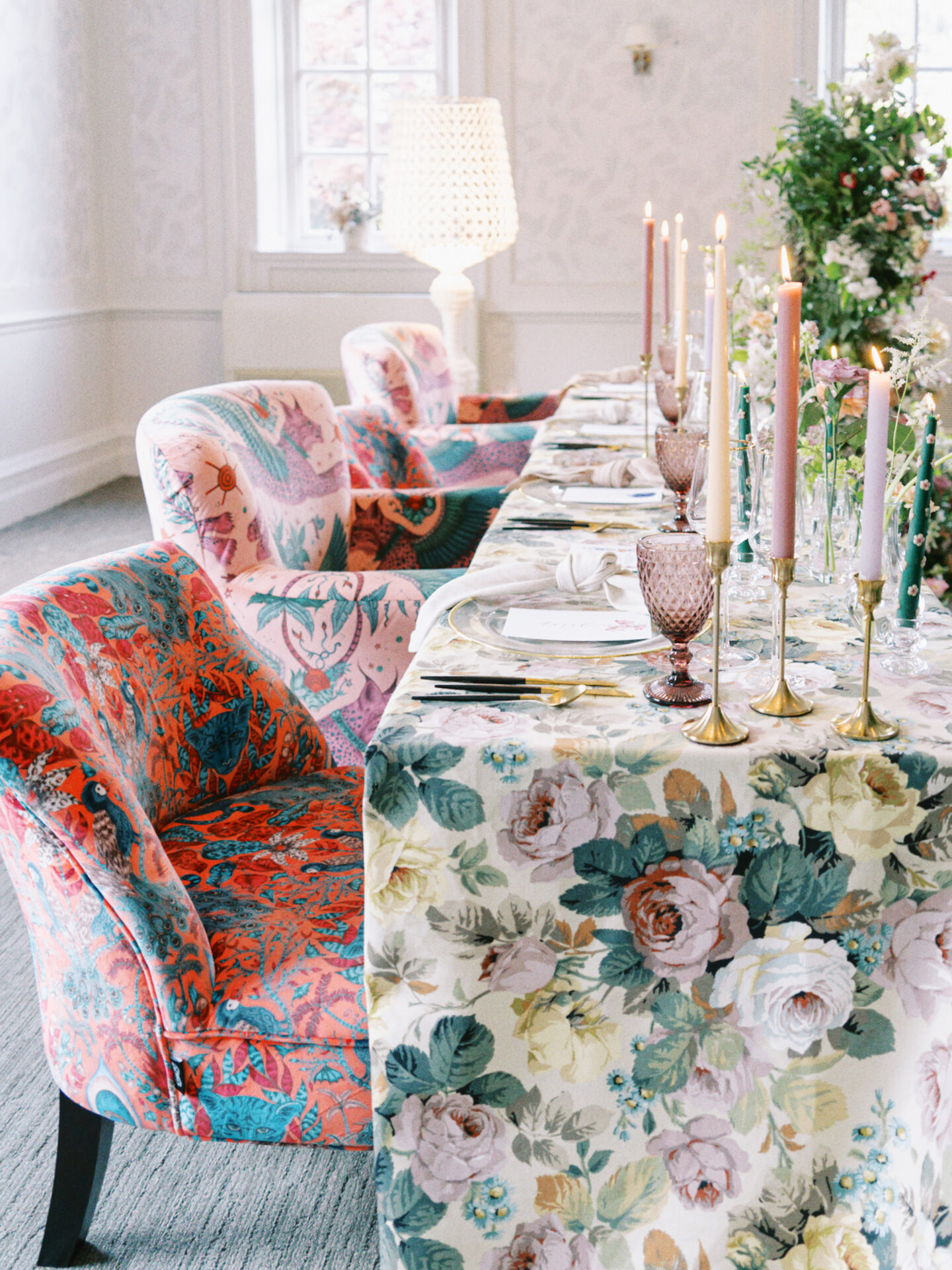 LGBTQ+ Eclectic Floral Wedding At Barnett Hill Hotel Surrey