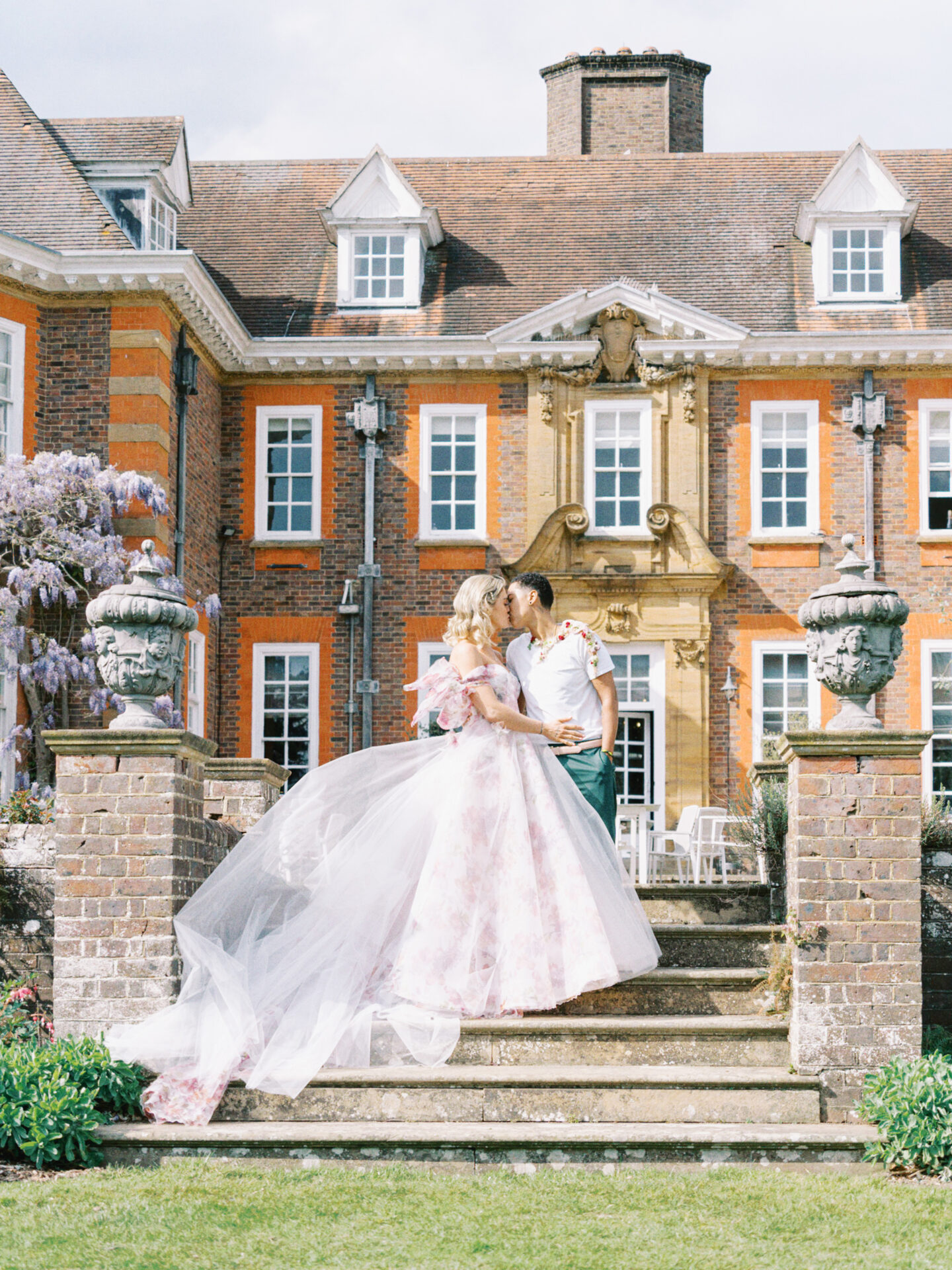 LGBTQ+ Eclectic Floral Wedding At Barnett Hill Hotel Surrey
