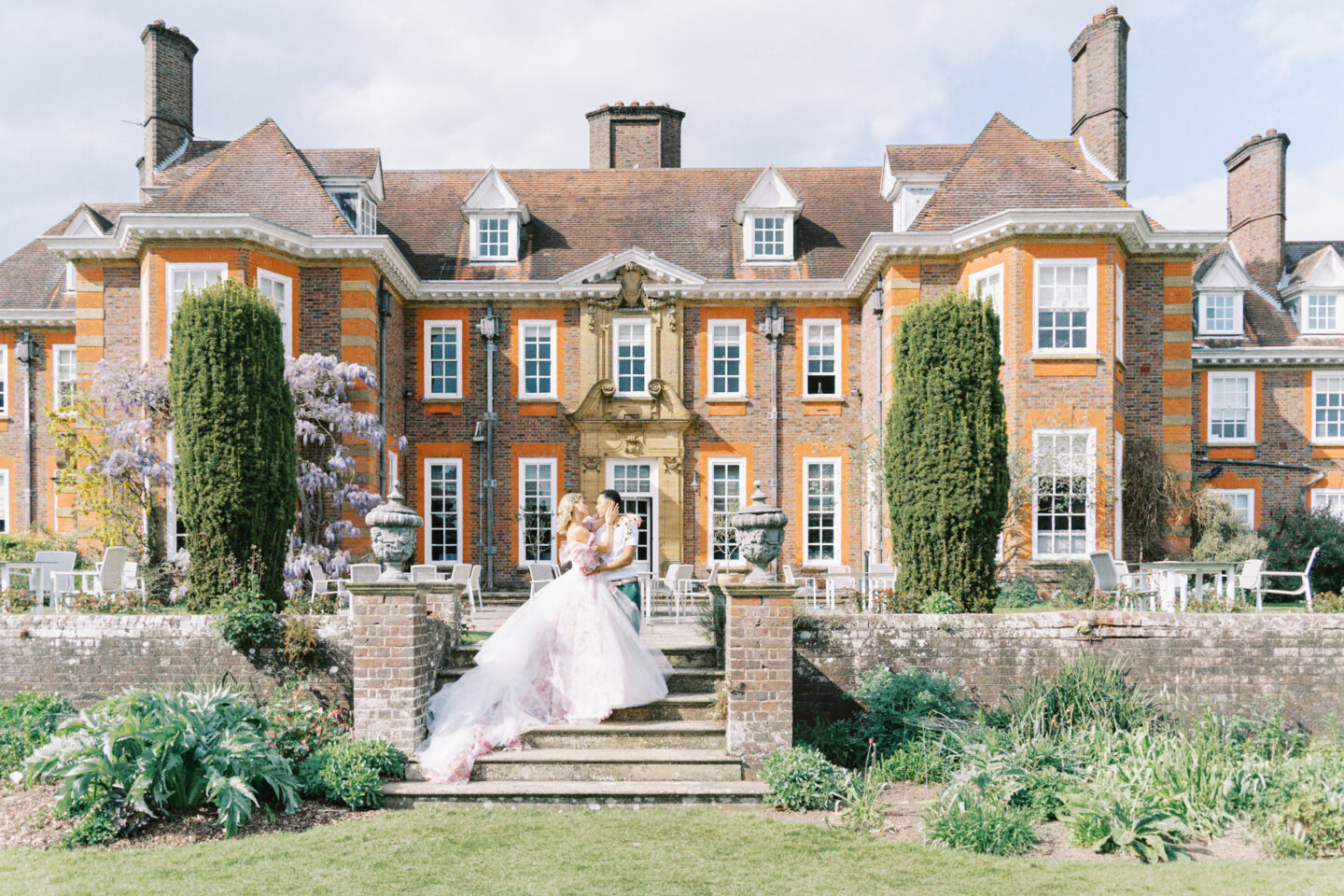 LGBTQ+ Eclectic Floral Wedding At Barnett Hill Hotel Surrey
