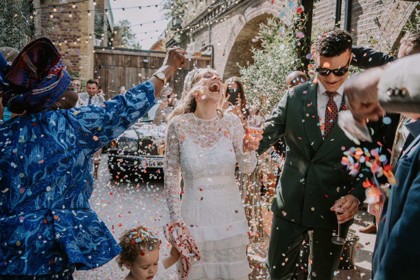 Eclectic Colourful Brixton Wedding At Lambeth Hall 