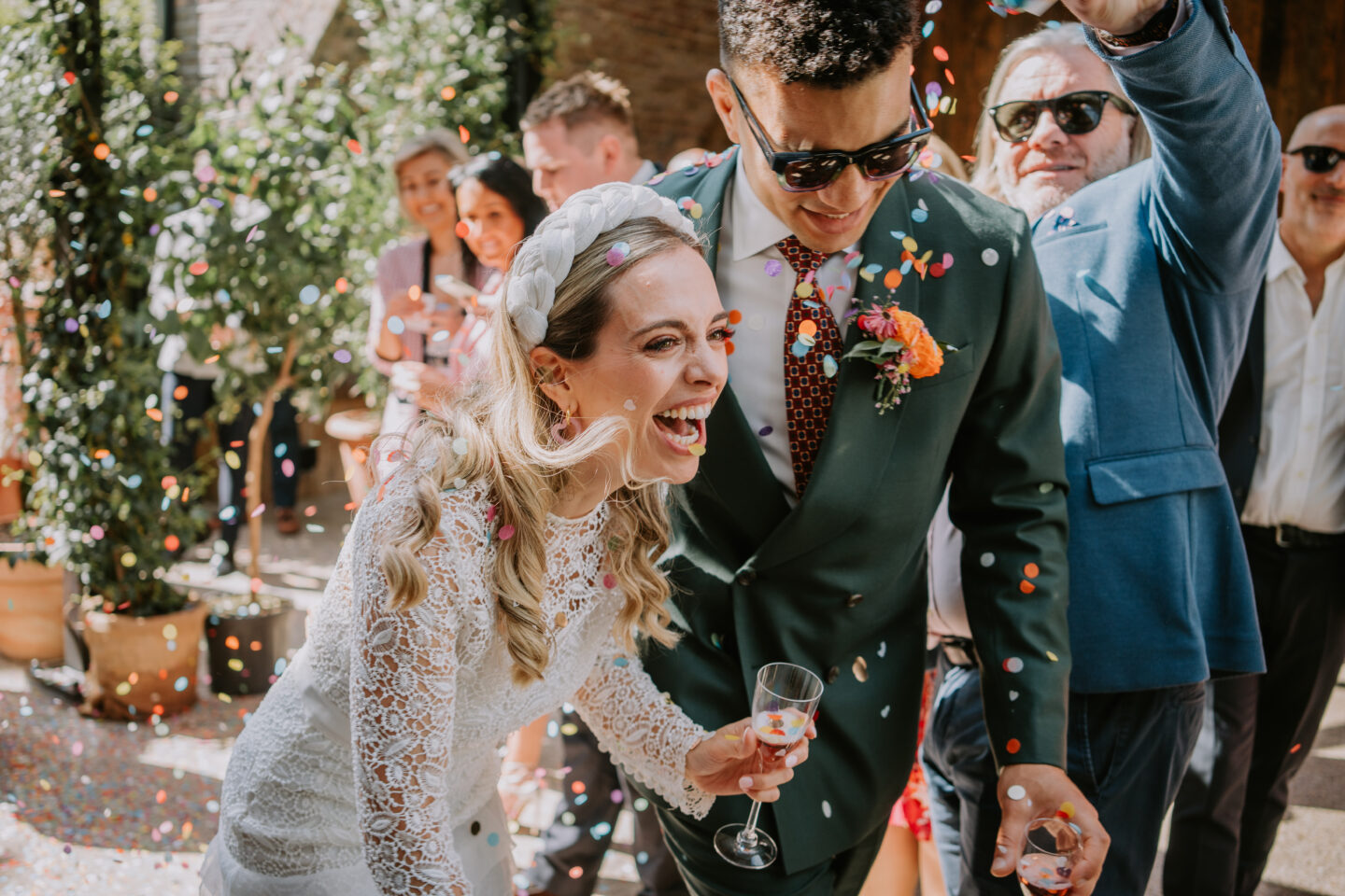 Eclectic Colourful Brixton Wedding At Lambeth Hall 