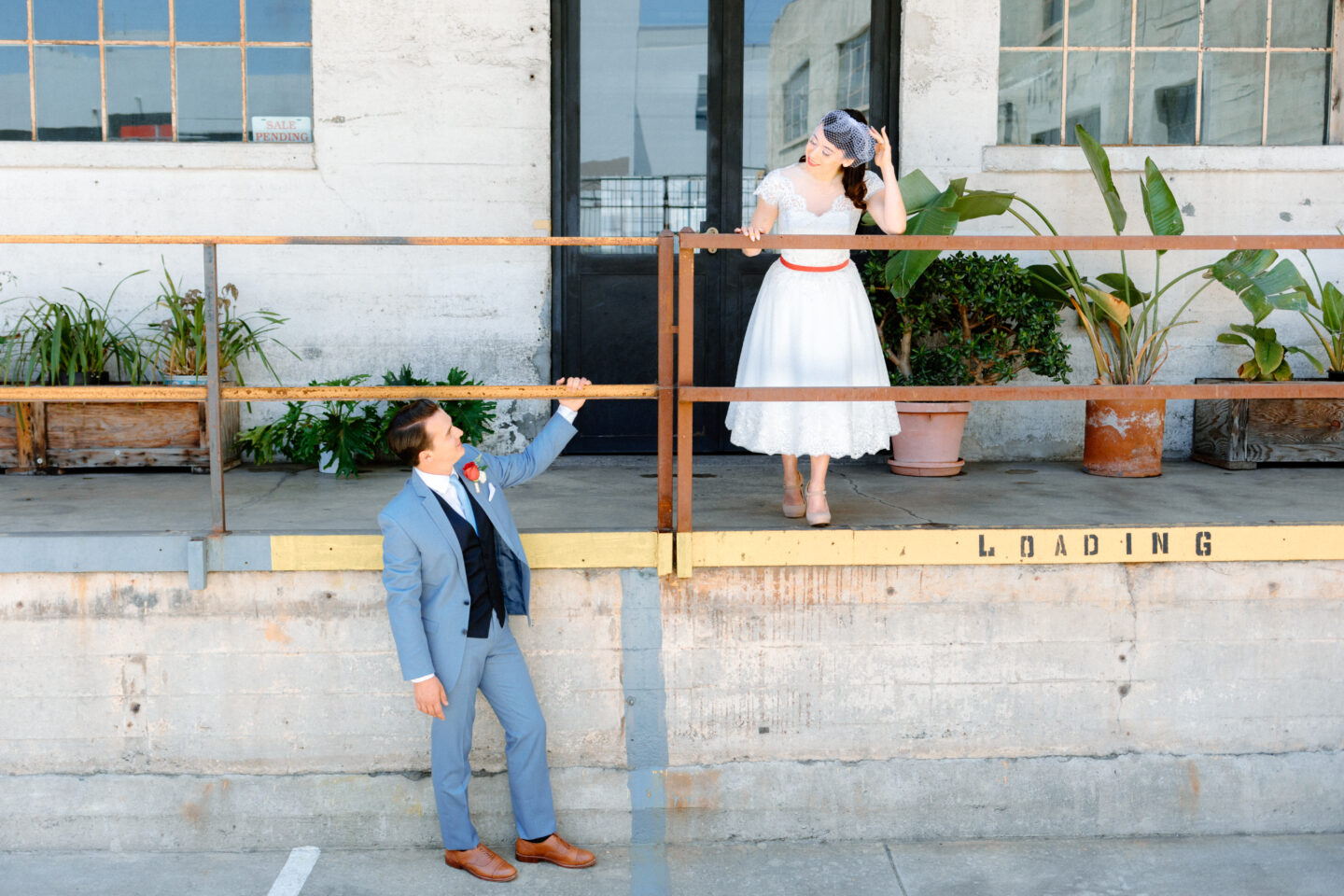 1950s Retro Wedding At The Clara Los Angeles USA