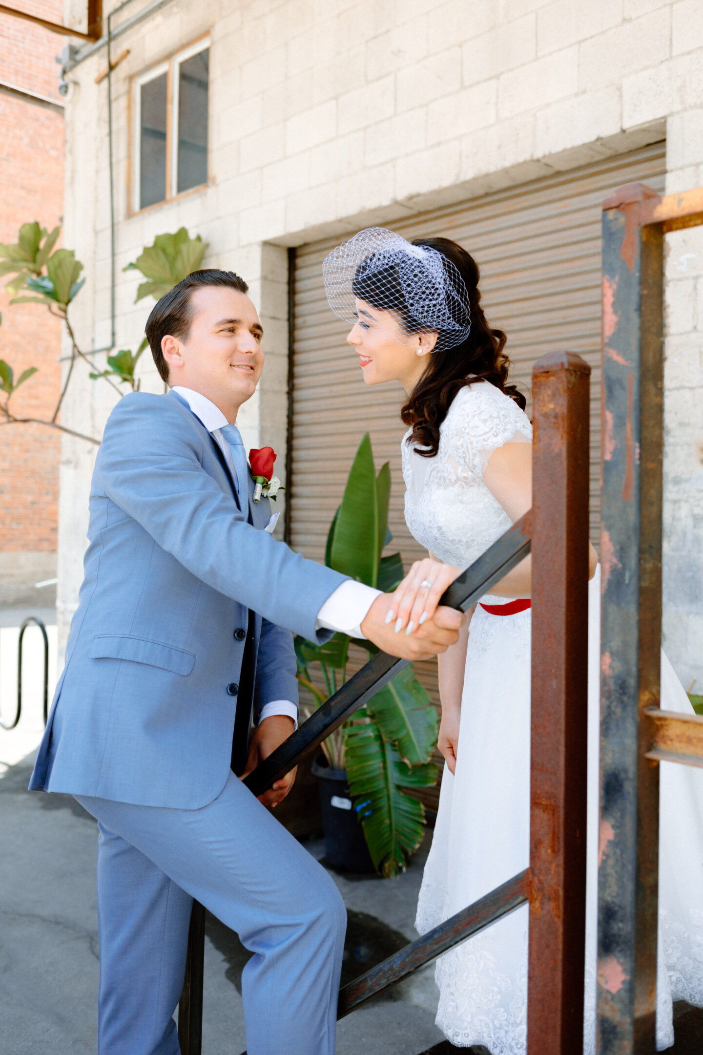 1950s Retro Wedding At The Clara Los Angeles USA