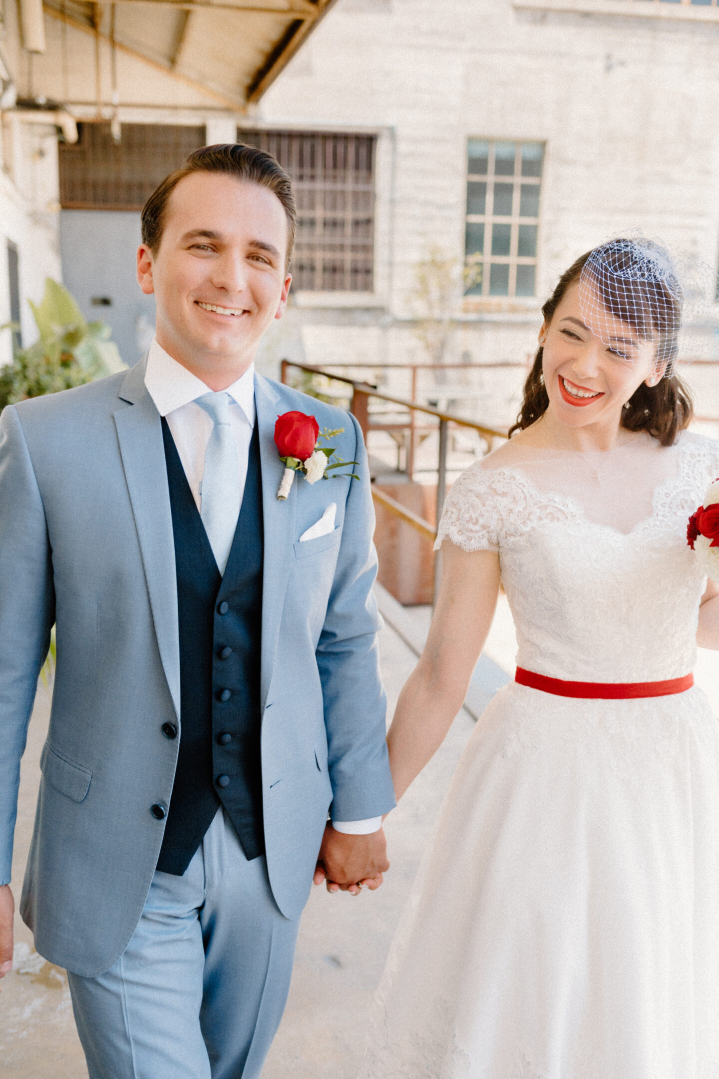 1950s Retro Wedding At The Clara Los Angeles USA