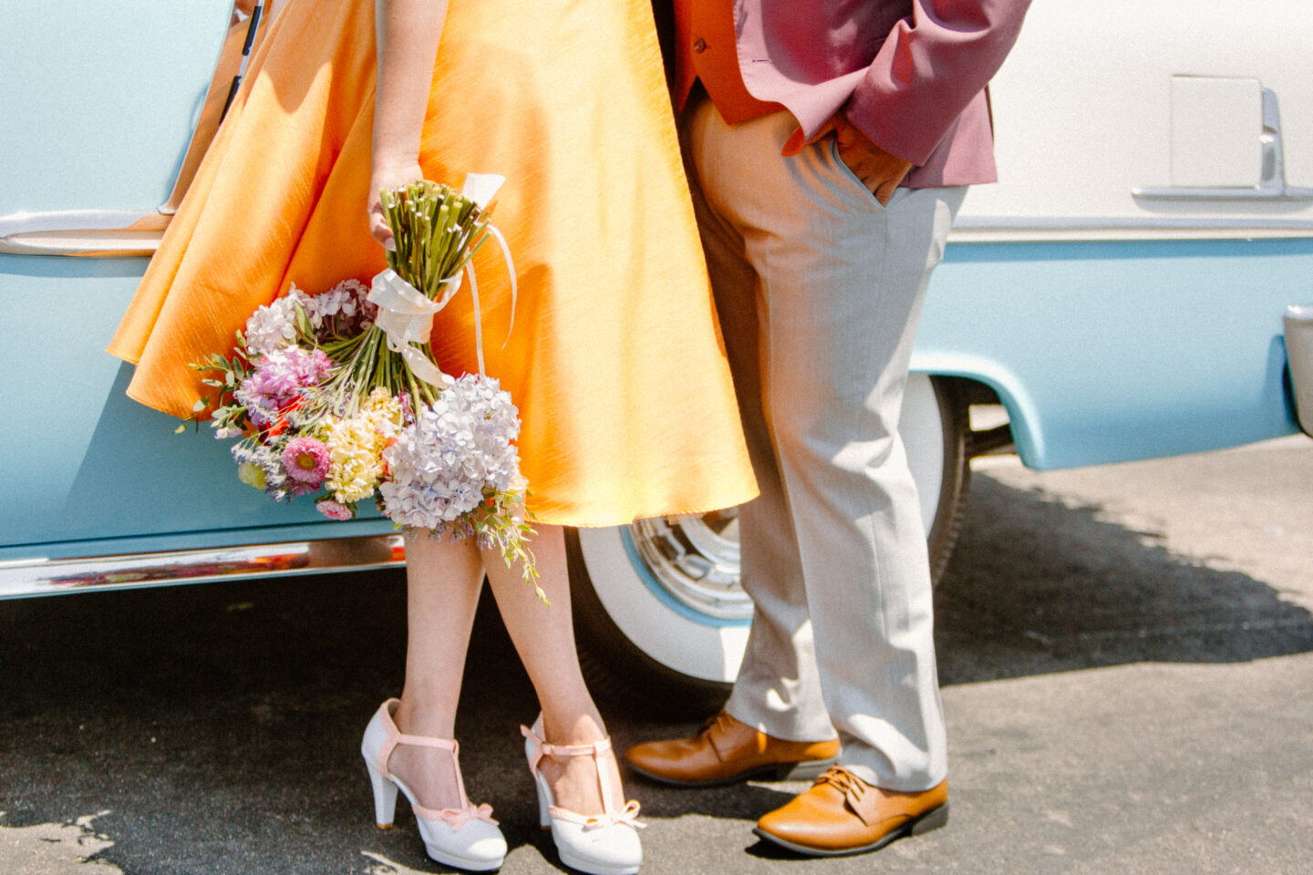 1950s Retro Wedding At The Clara Los Angeles USA