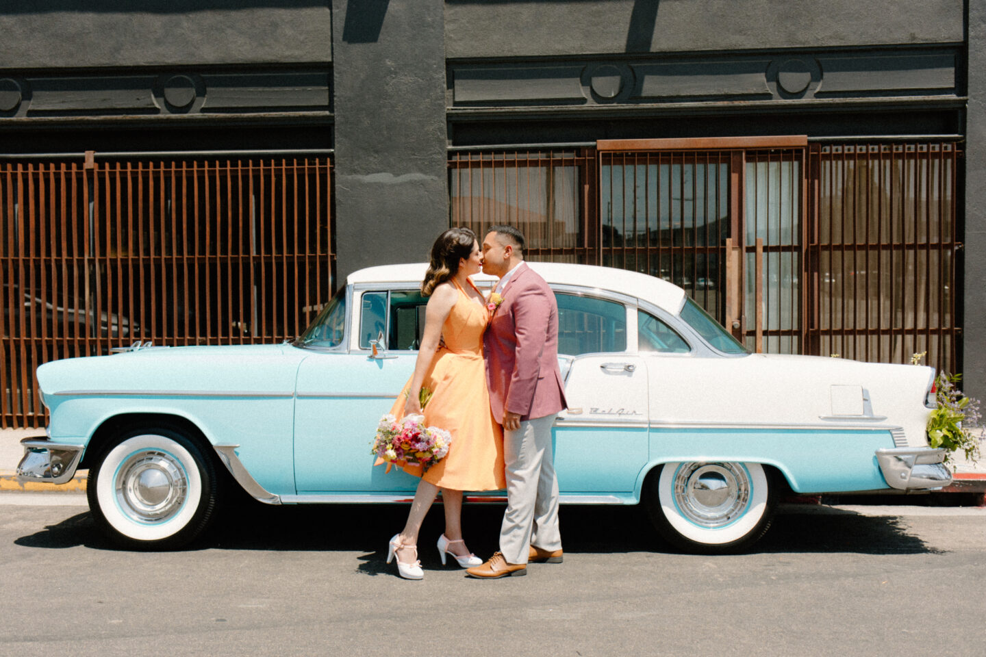 1950s Retro Wedding At The Clara Los Angeles USA