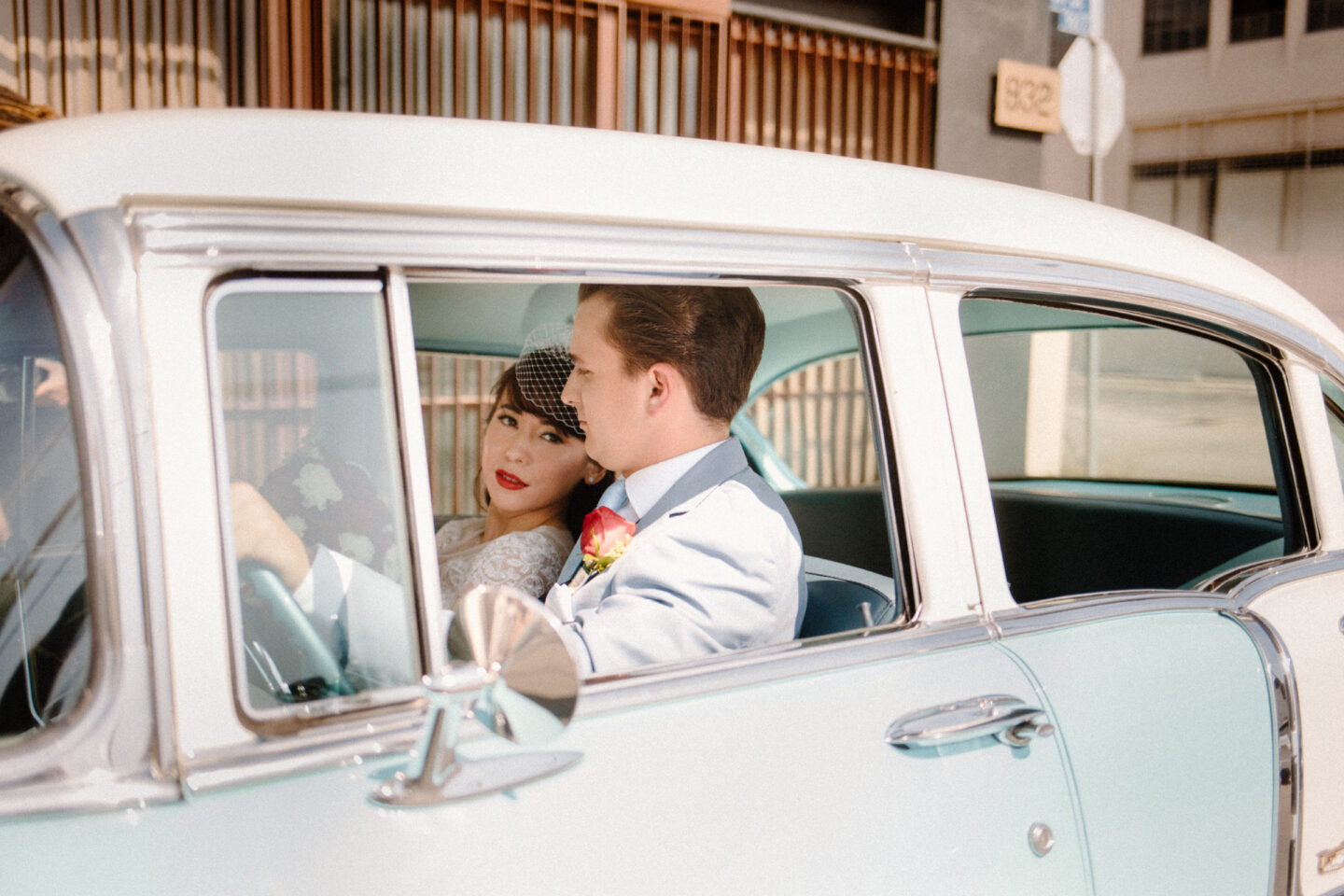 1950s Retro Wedding At The Clara Los Angeles USA