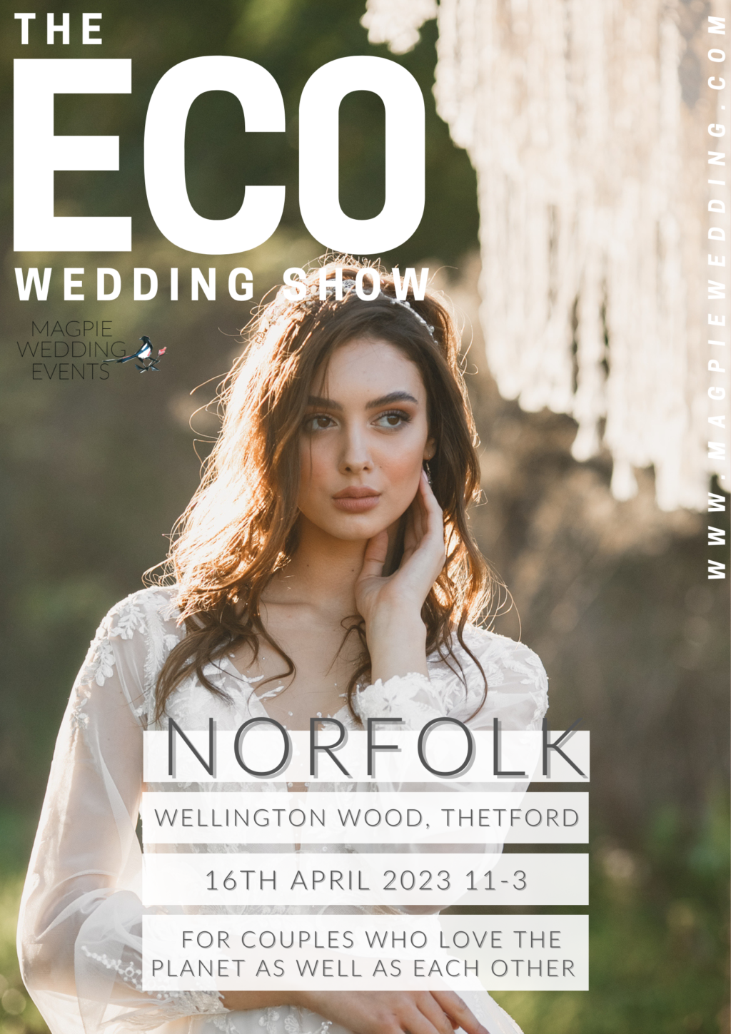 The ECO Wedding Show Programme; Wellington Wood Norfolk