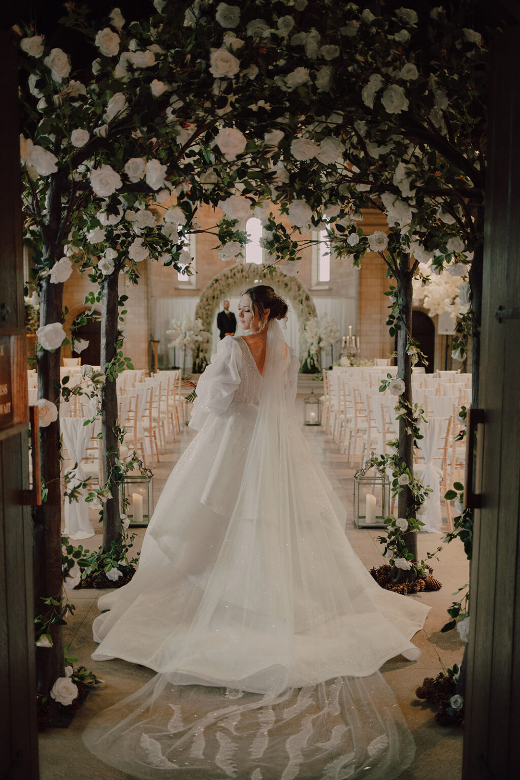 Intimate Autumn Wedding With Pre-Loved Wedding Dress At Sneaton Castle