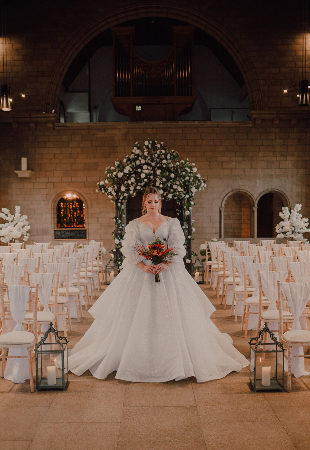 Intimate Autumn Wedding With Pre-Loved Wedding Dress At Sneaton Castle