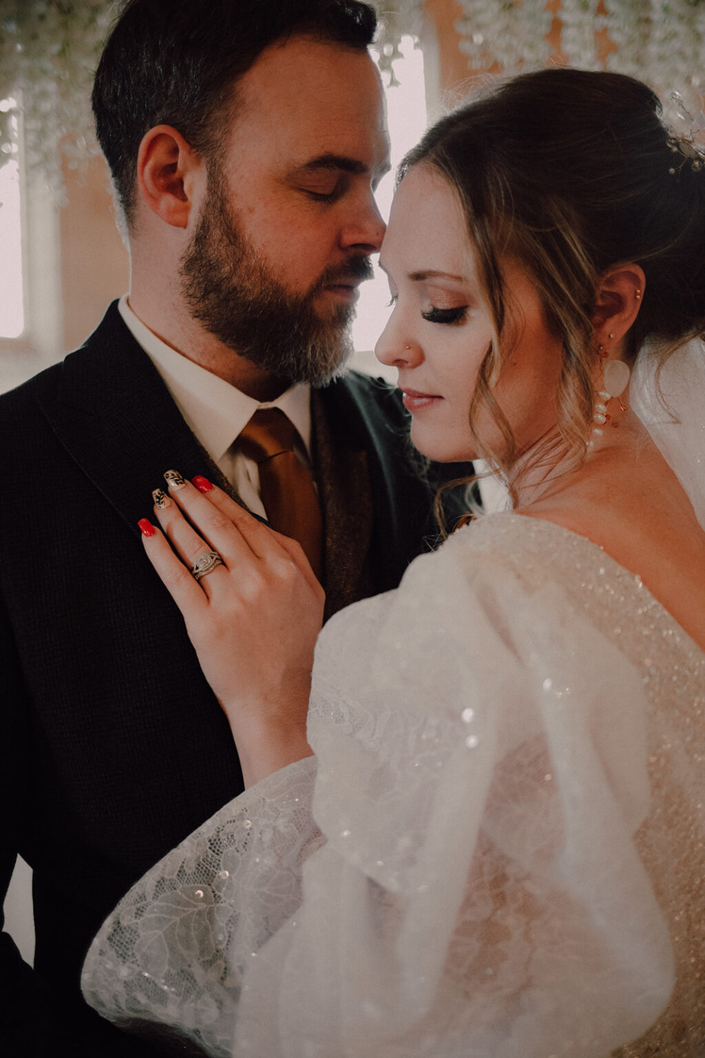 Intimate Autumn Wedding With Pre-Loved Wedding Dress At Sneaton Castle