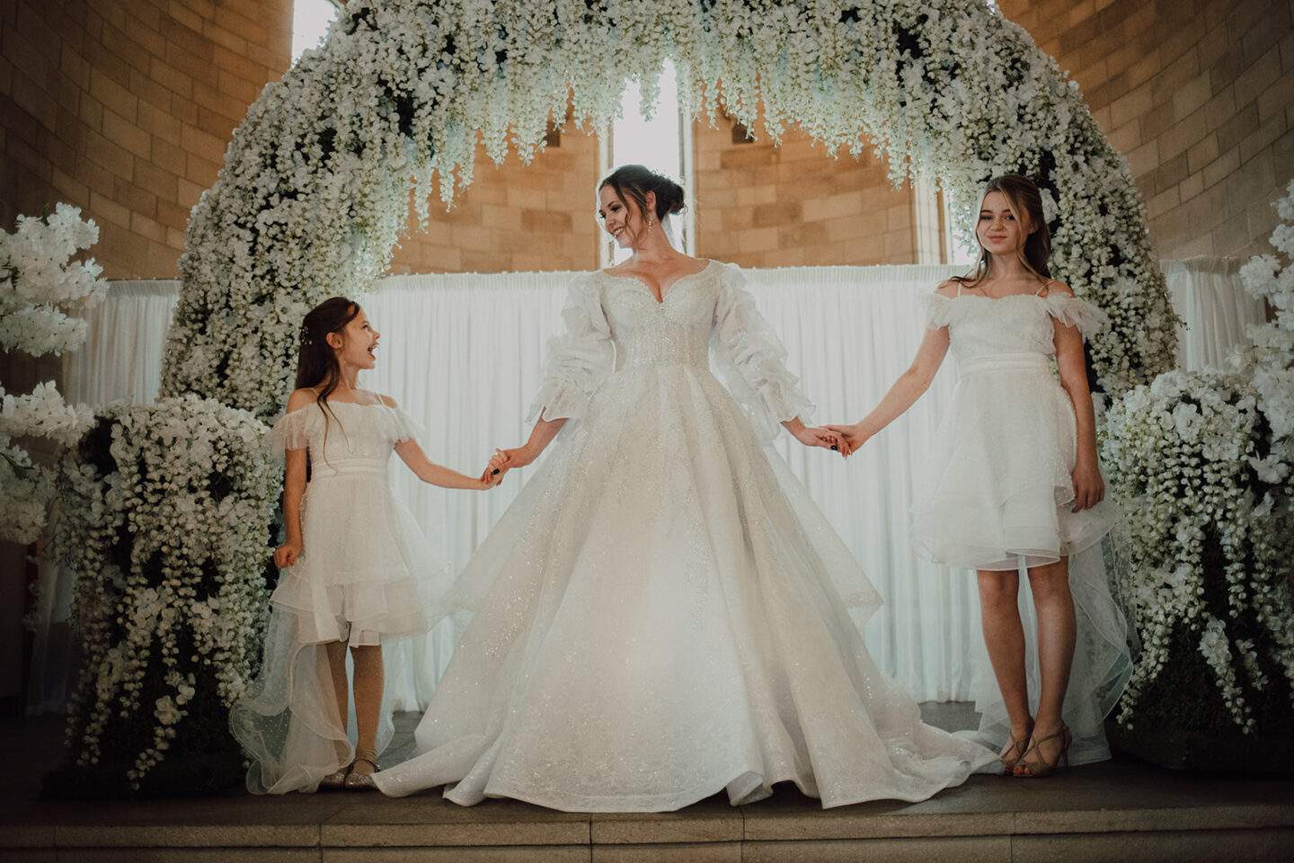 Intimate Autumn Wedding With Pre-Loved Wedding Dress At Sneaton Castle