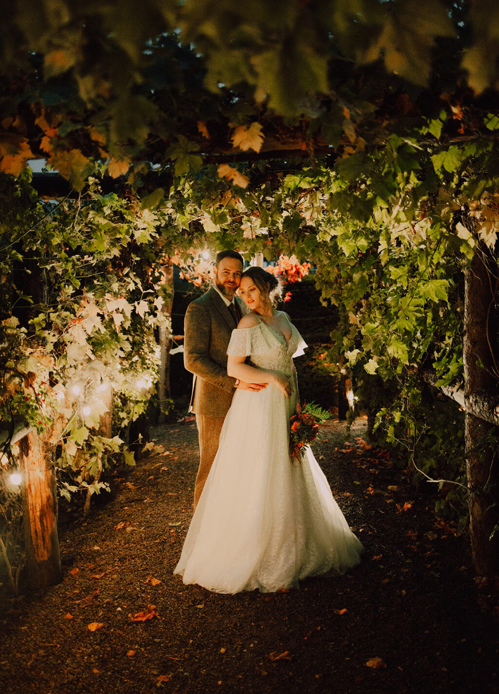 Intimate Autumn Wedding With Pre-Loved Wedding Dress At Sneaton Castle