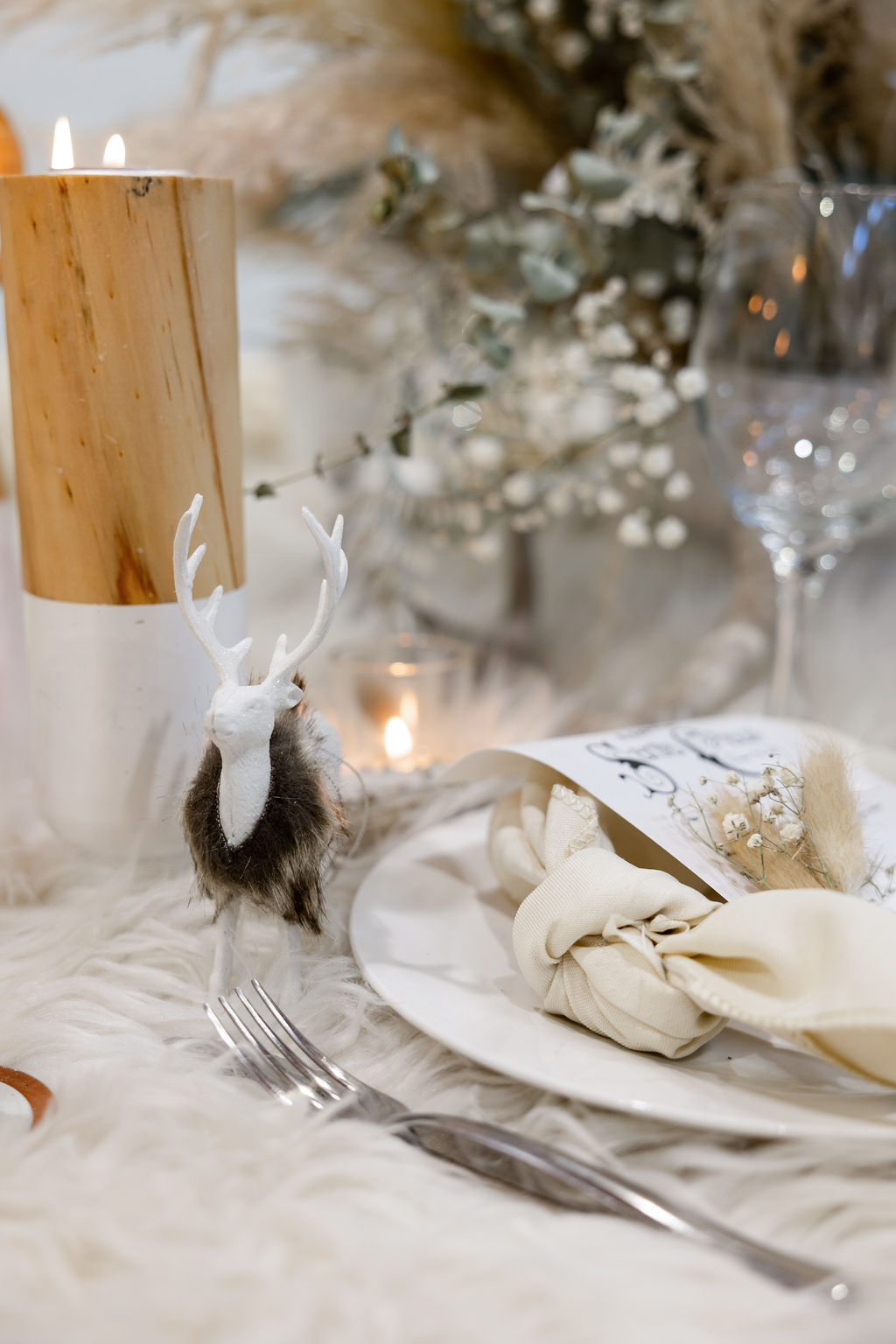 Destination Winter Wedding With Scandi Styling 