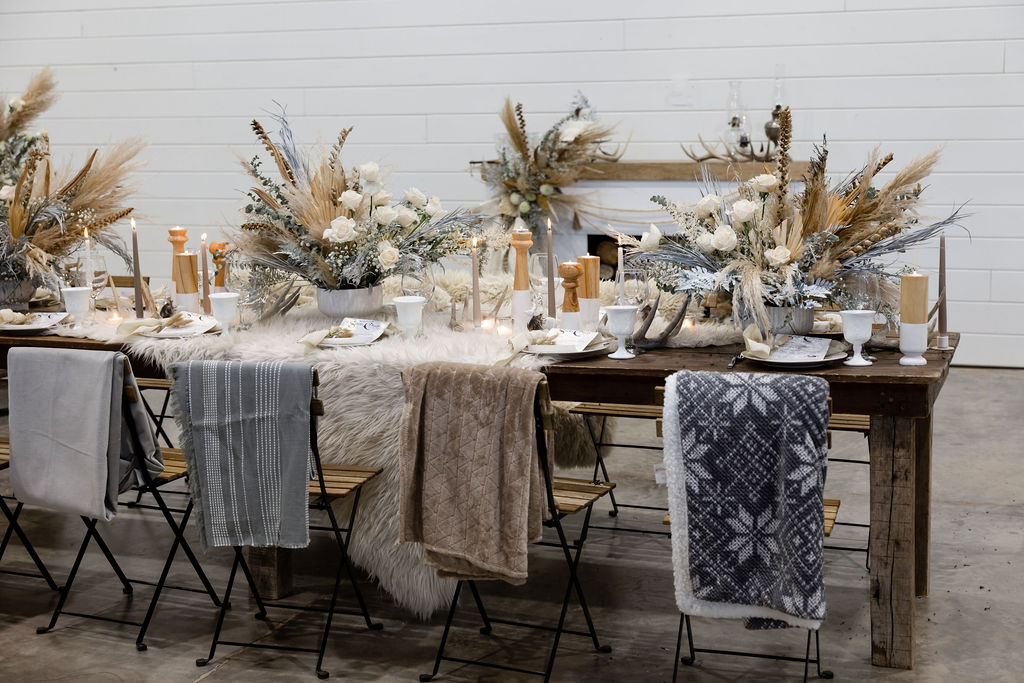 Destination Winter Wedding With Scandi Styling 