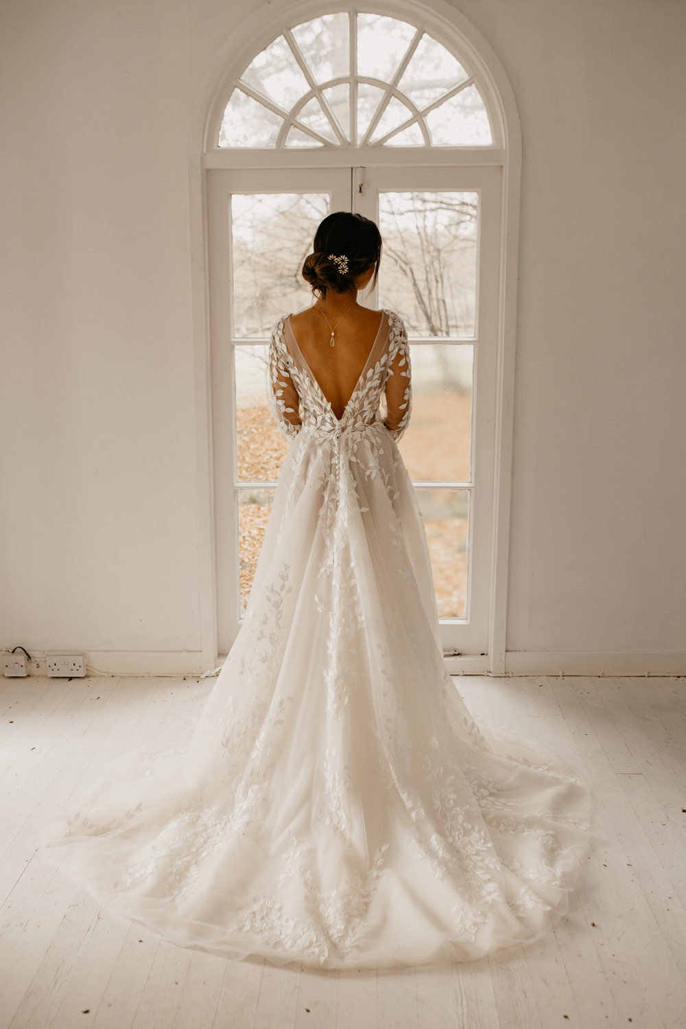 Intimate Christmas Wedding With Celestial Styling