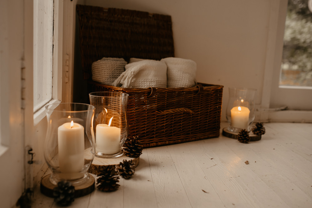  Intimate Christmas Wedding With Celestial Styling