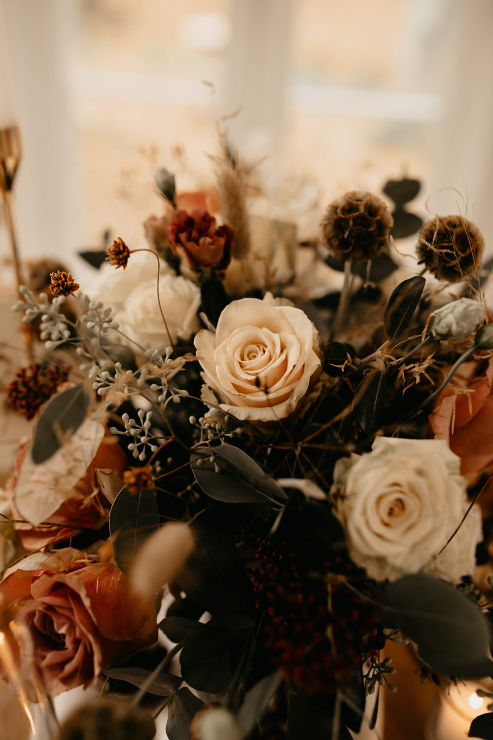  Intimate Christmas Wedding With Celestial Styling