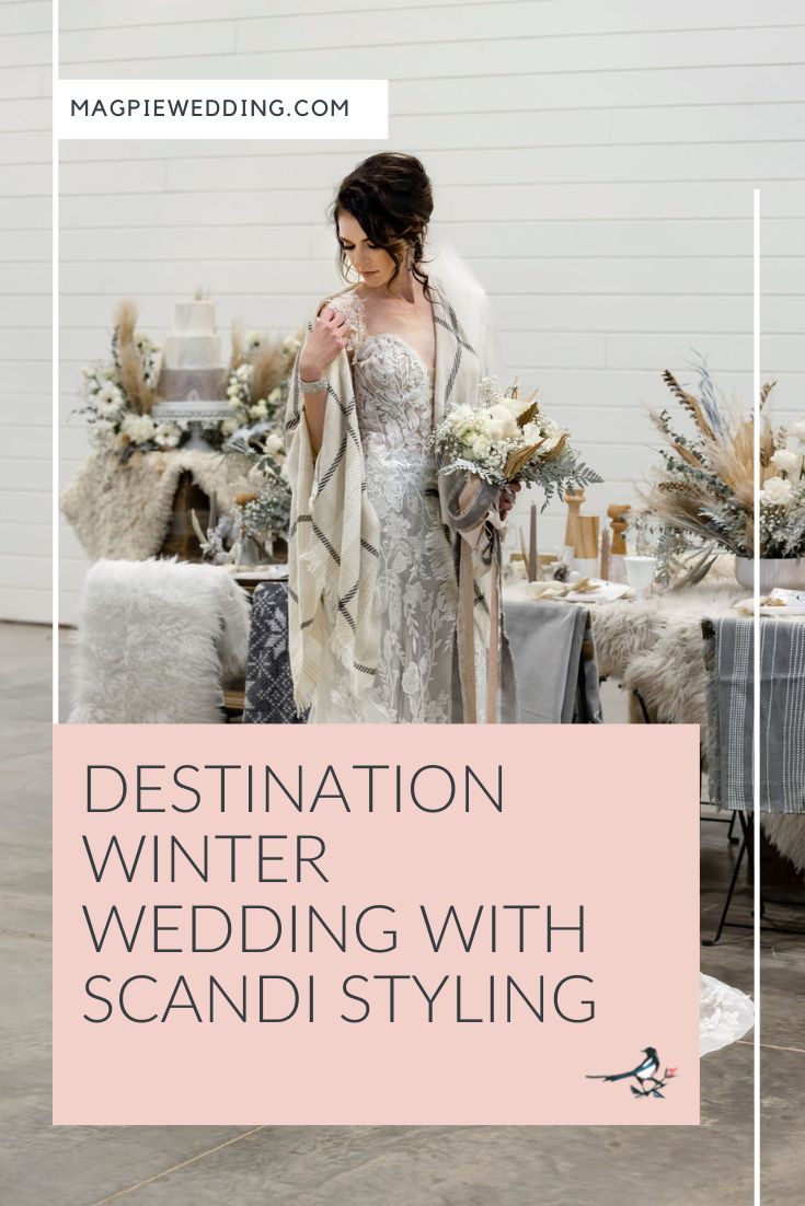 Destination Winter Wedding With Scandi Styling