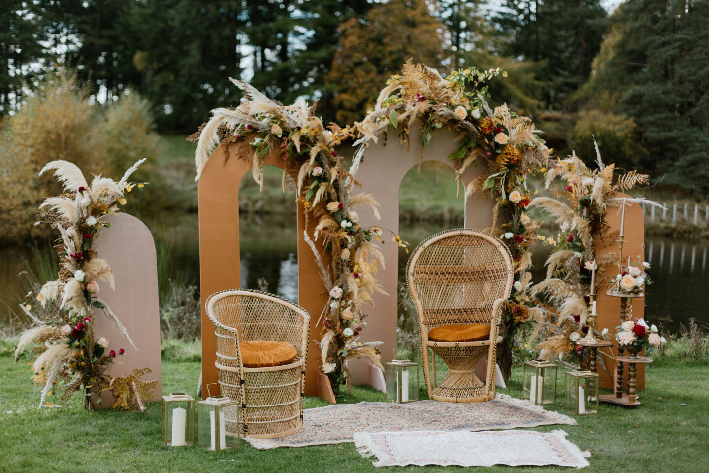 Intimate Boho Wedding At Cardney Steading Estate Scotland