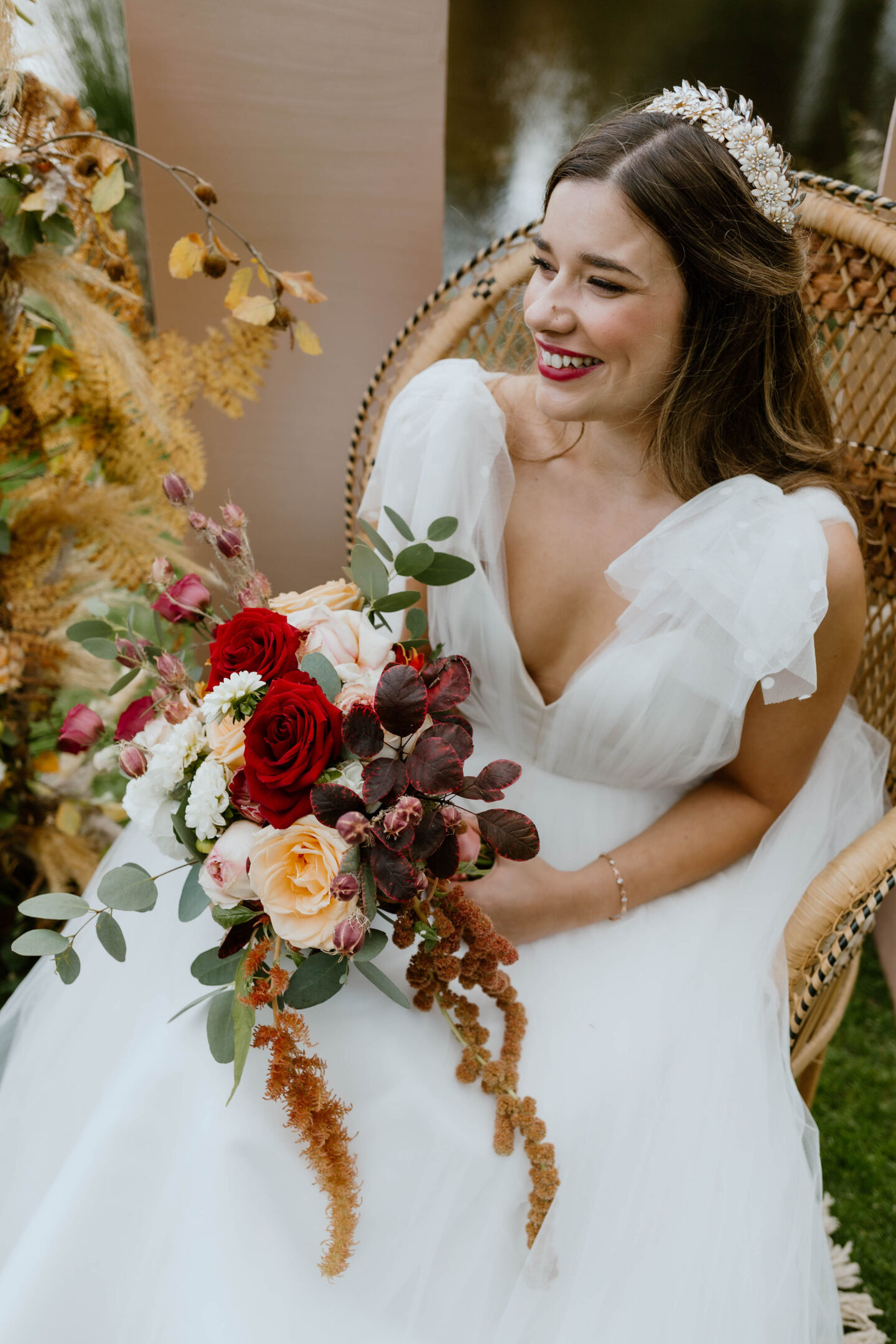 Intimate Boho Wedding At Cardney Steading Estate Scotland