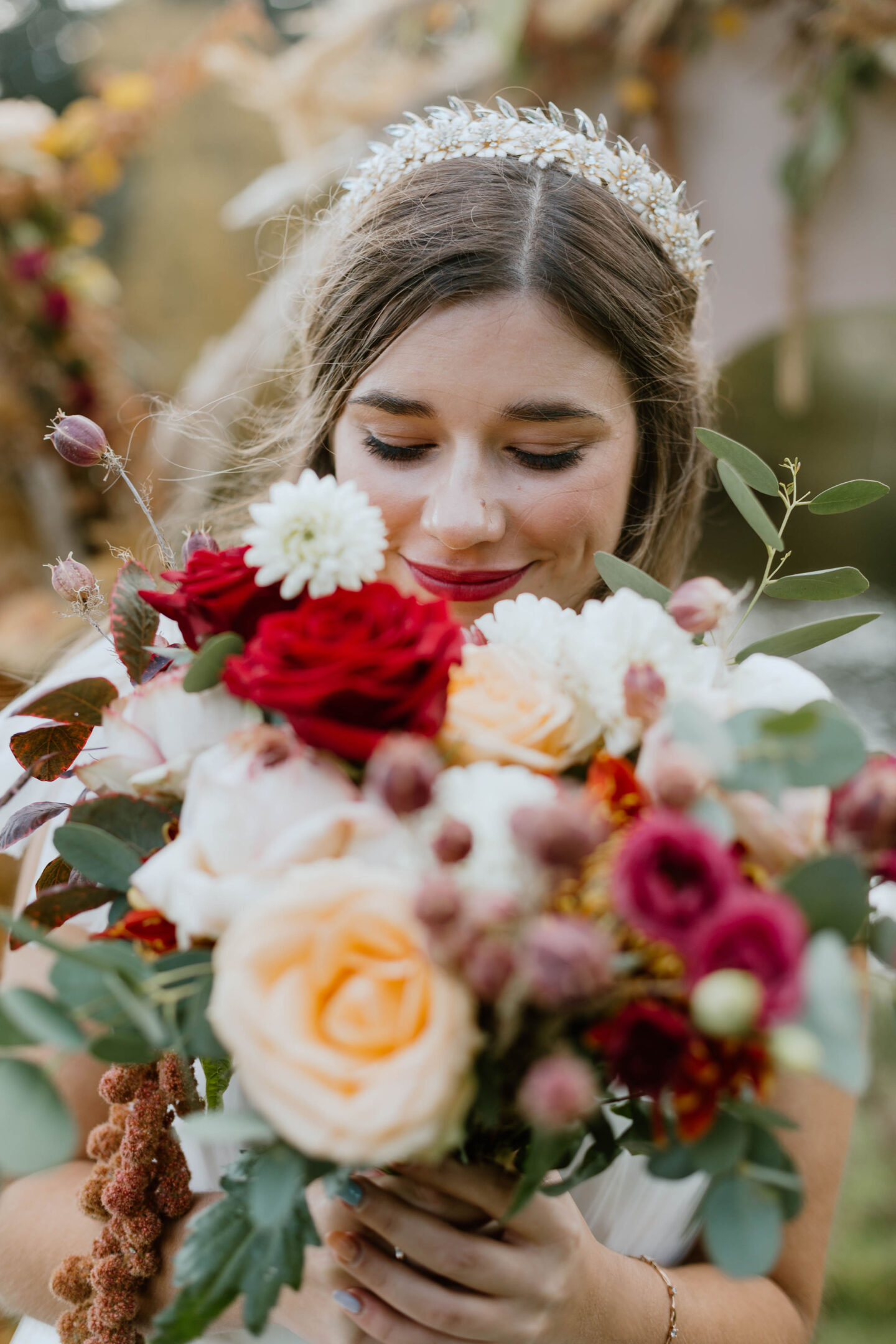 Intimate Boho Wedding At Cardney Steading Estate Scotland