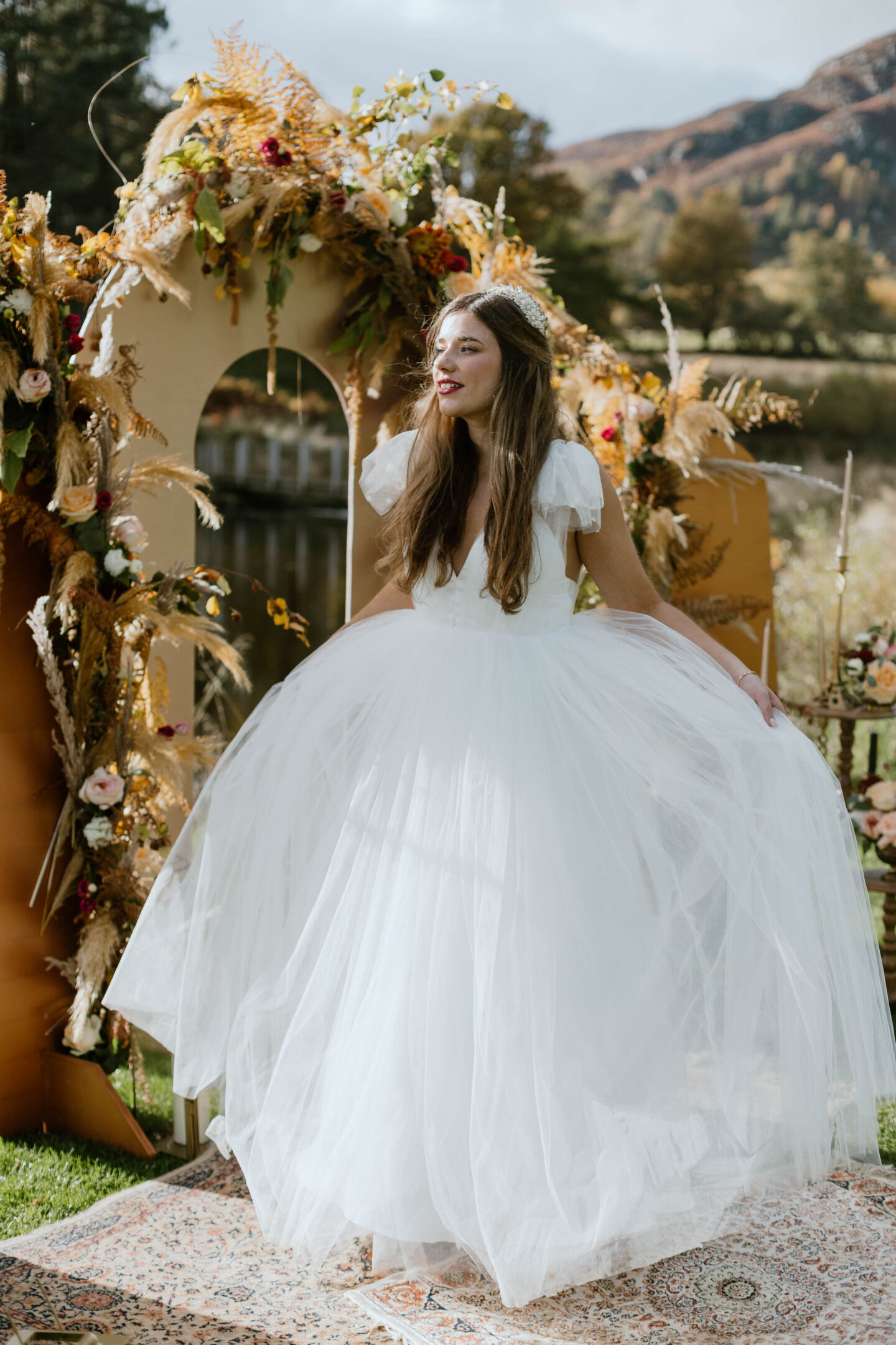 Intimate Boho Wedding At Cardney Steading Estate Scotland