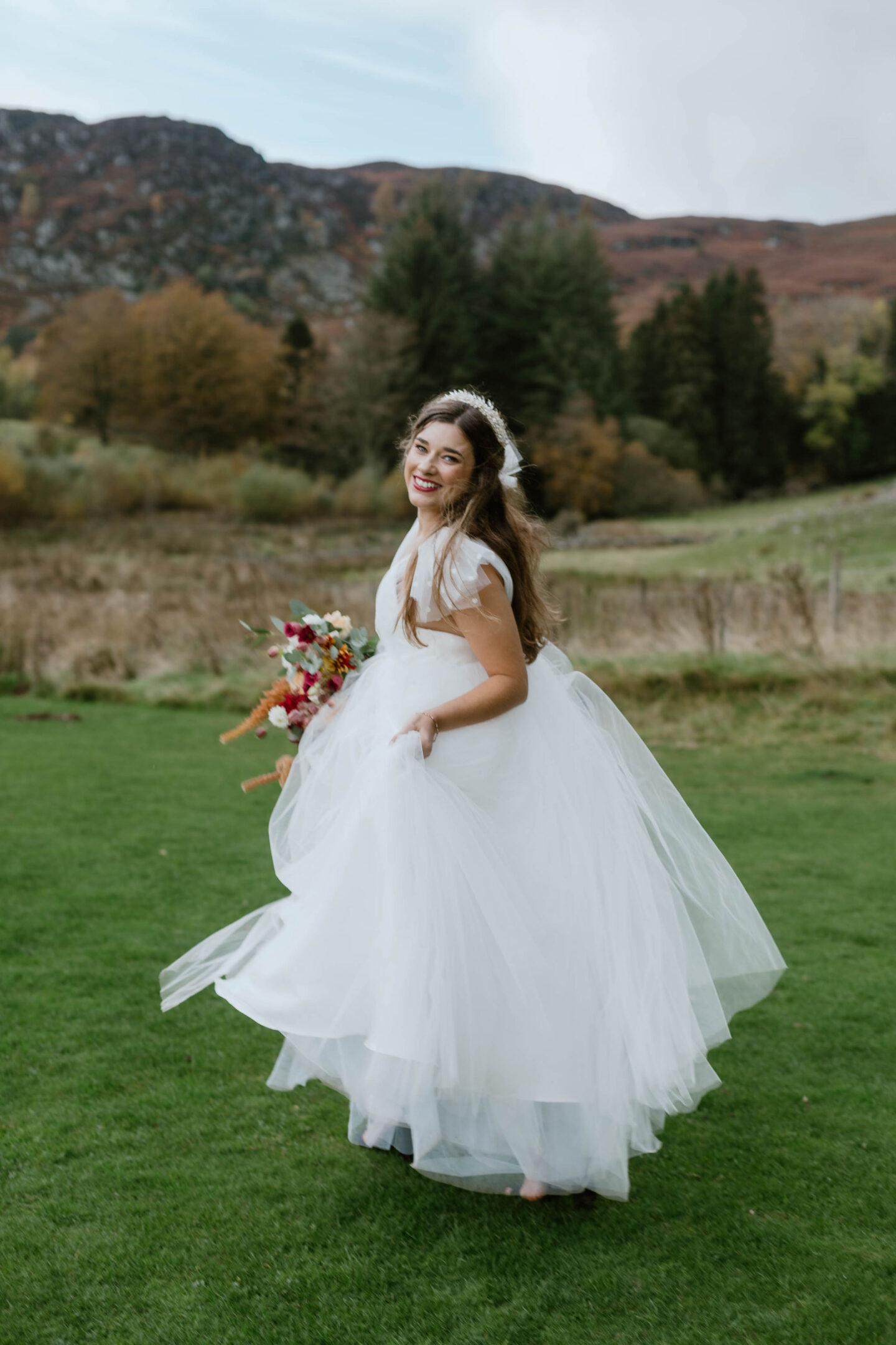 Intimate Boho Wedding At Cardney Steading Estate Scotland
