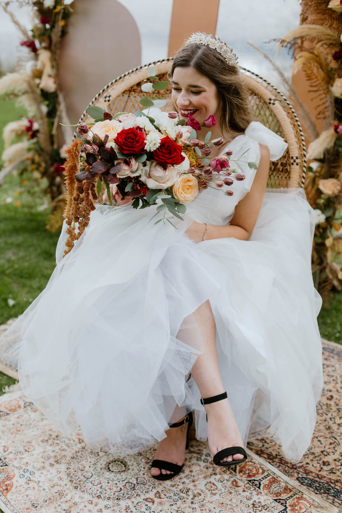 Intimate Boho Wedding At Cardney Steading Estate Scotland