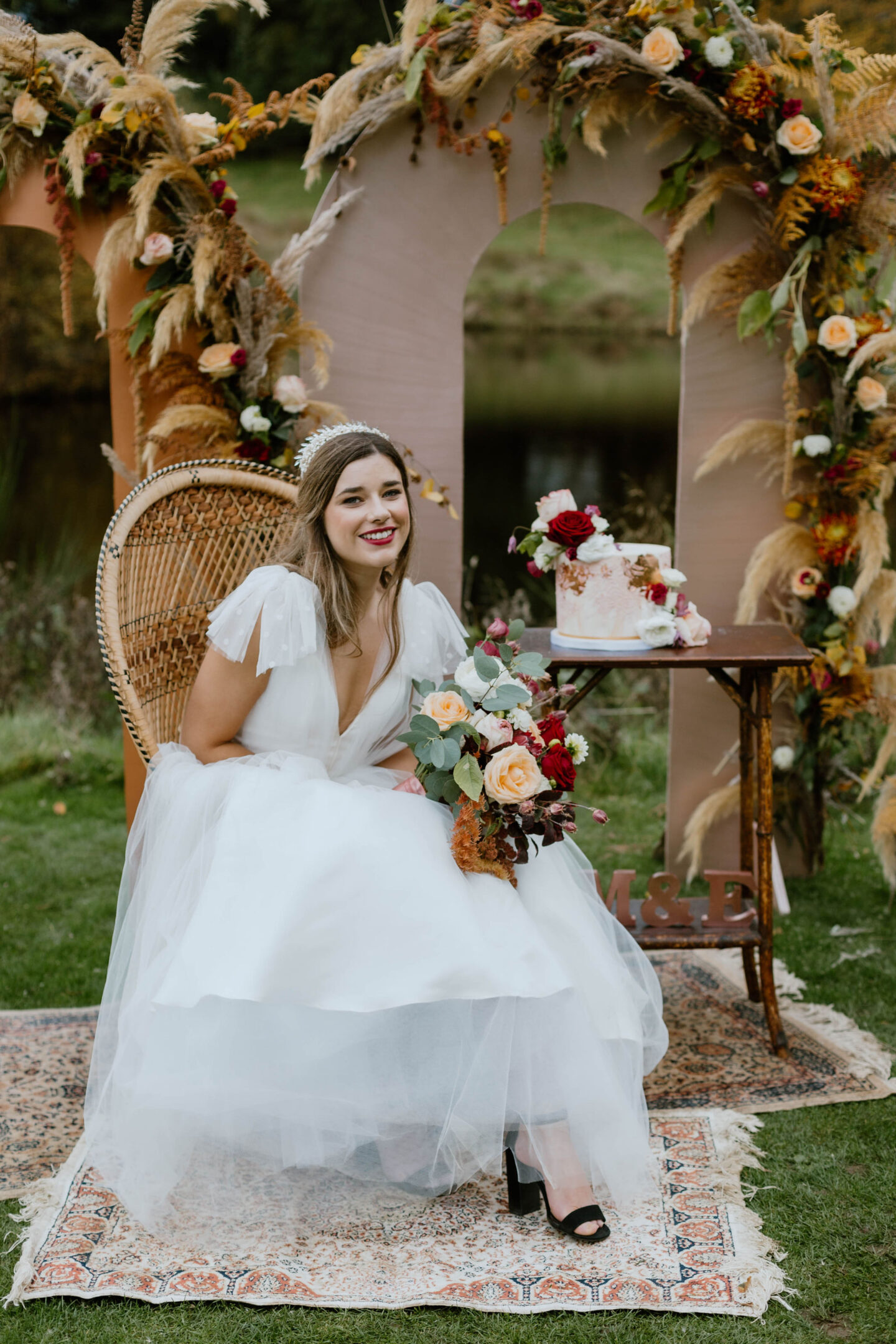 Intimate Boho Wedding At Cardney Steading Estate Scotland