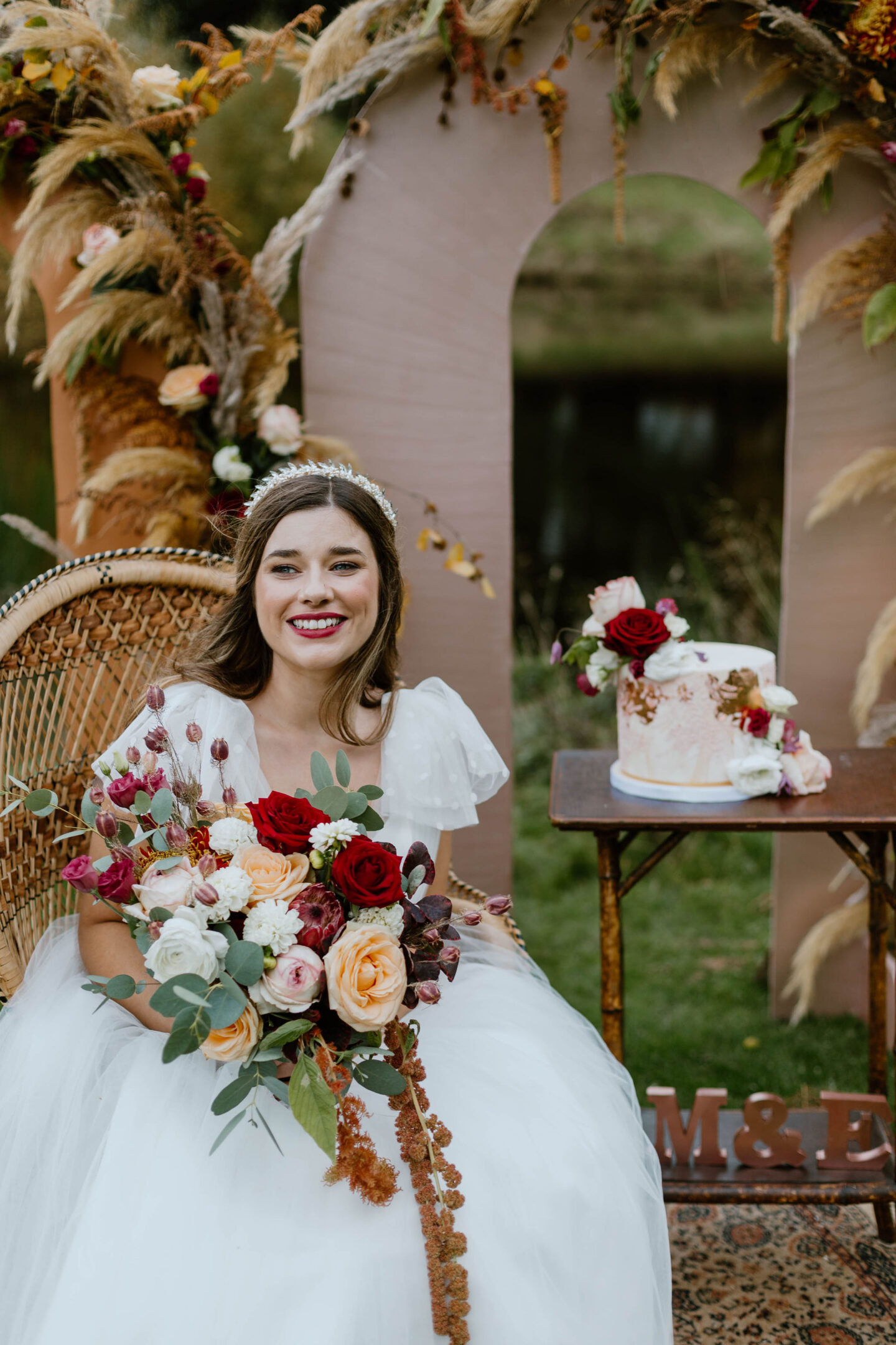 Intimate Boho Wedding At Cardney Steading Estate Scotland