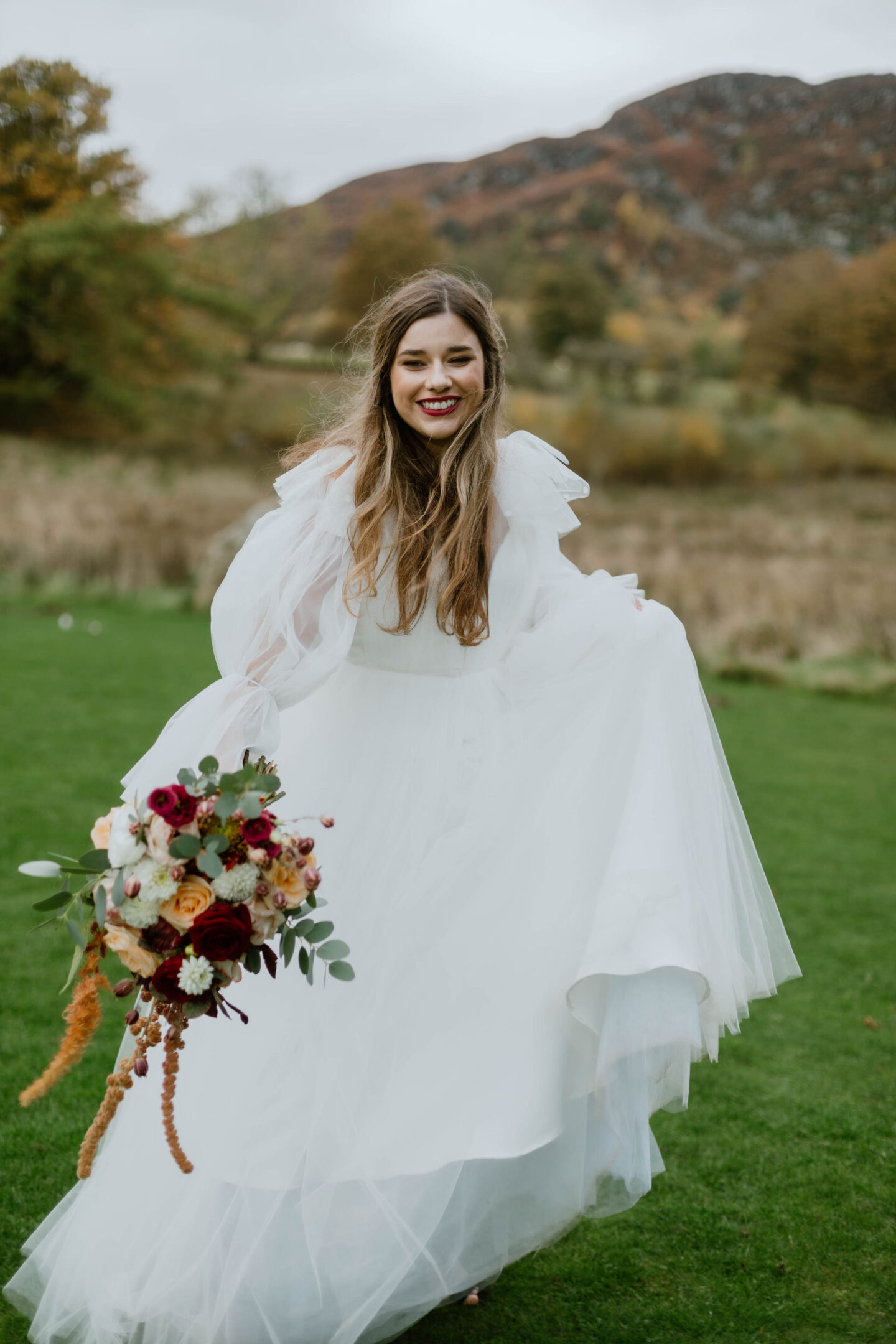 Intimate Boho Wedding At Cardney Steading Estate Scotland