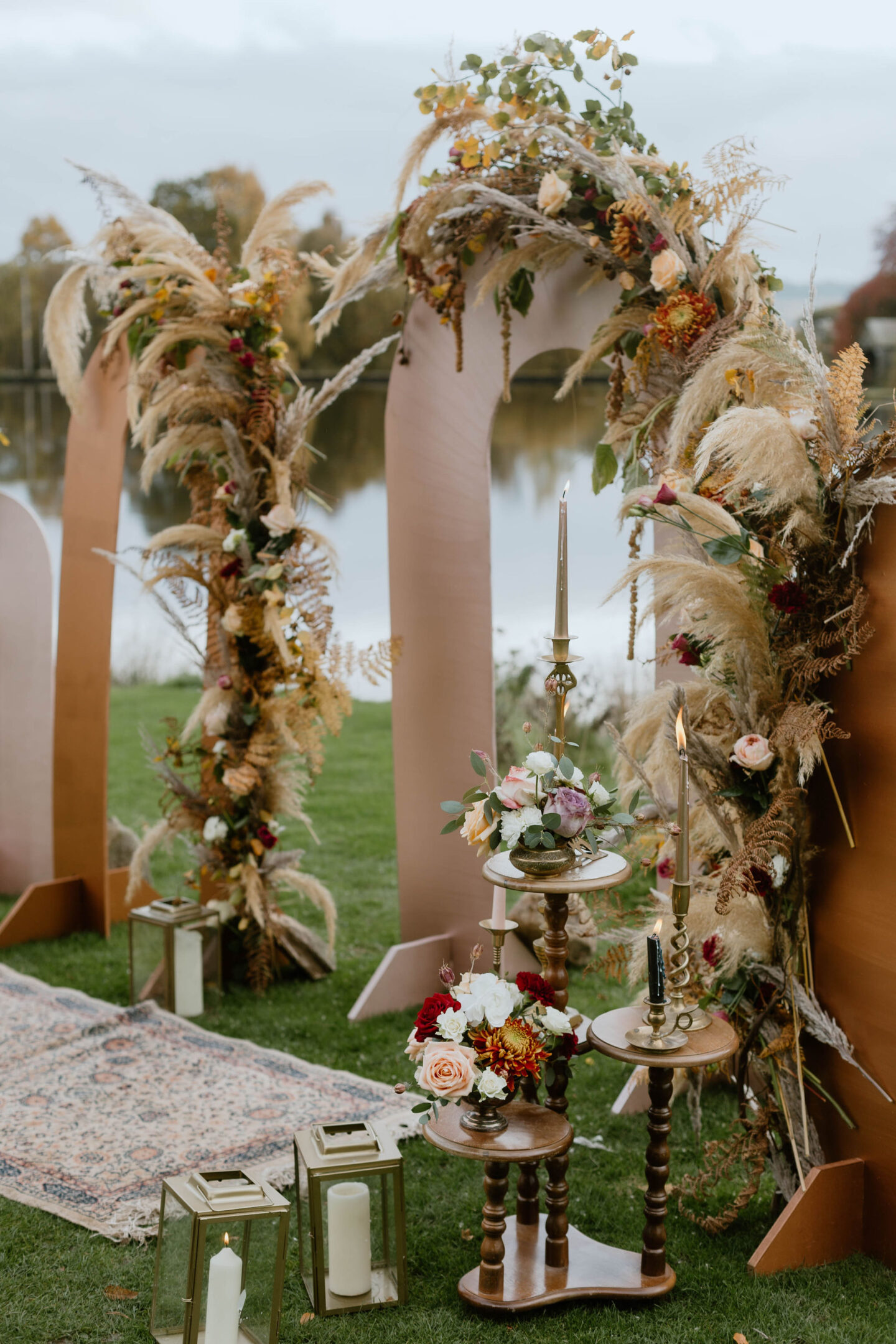 Intimate Boho Wedding At Cardney Steading Estate Scotland