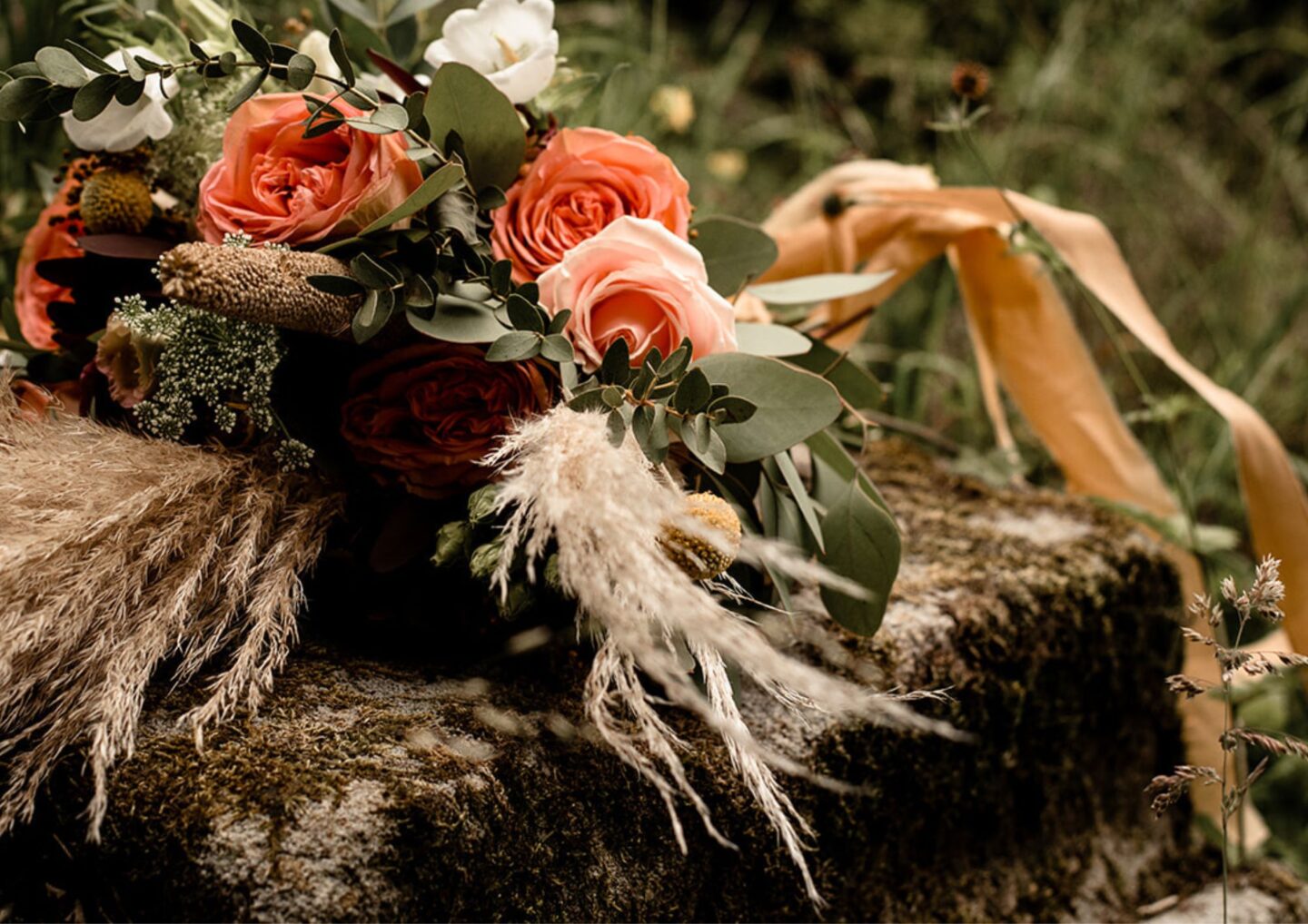 Boho Rock Outdoor Wedding at Jervaulx Abbey Yorkshire 