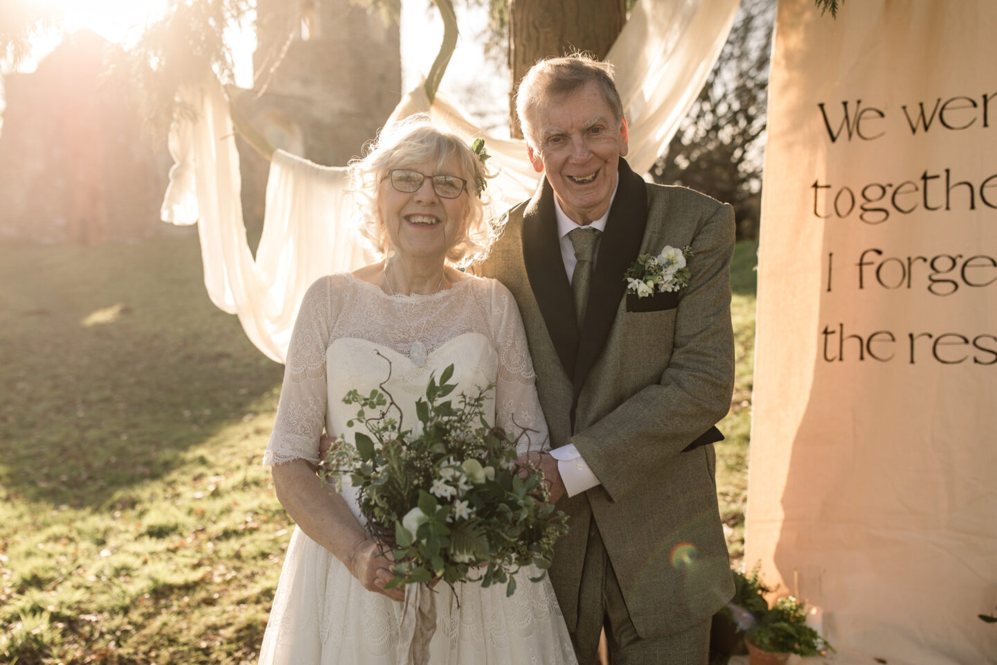 Eco-Friendly Vow Renewal at Clophill Eco Lodges Bedfordshire