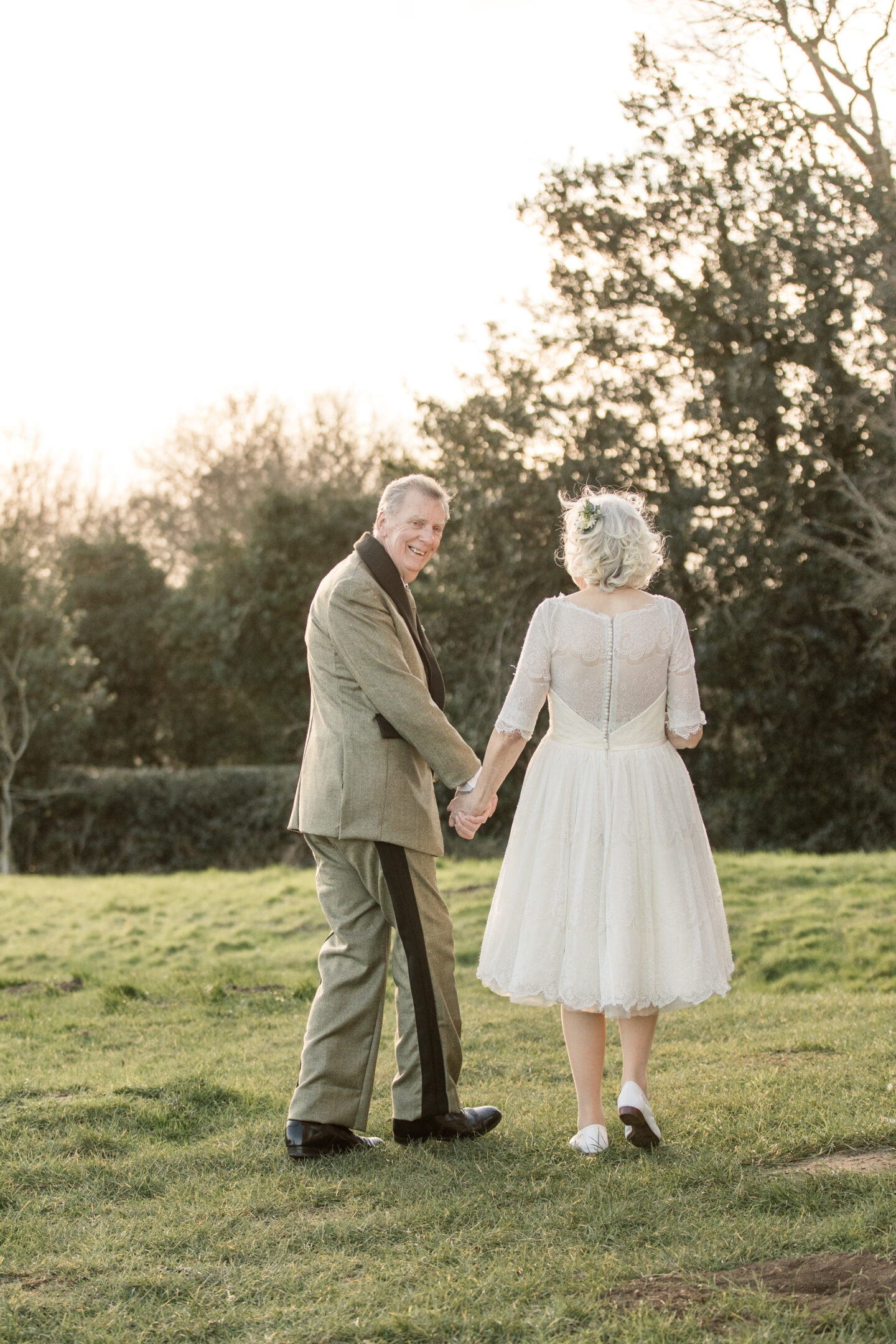 Eco-Friendly Vow Renewal at Clophill Eco Lodges Bedfordshire