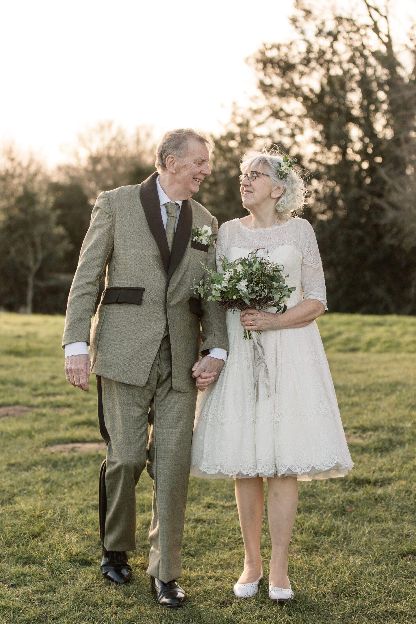 Eco-Friendly Vow Renewal at Clophill Eco Lodges Bedfordshire