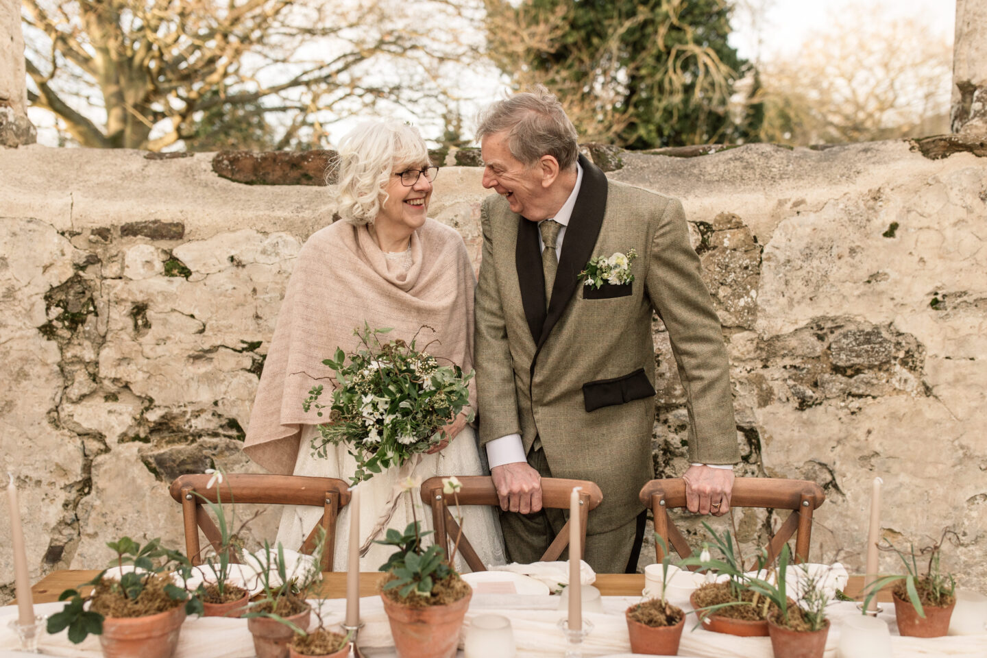 Eco-Friendly Vow Renewal at Clophill Eco Lodges Bedfordshire