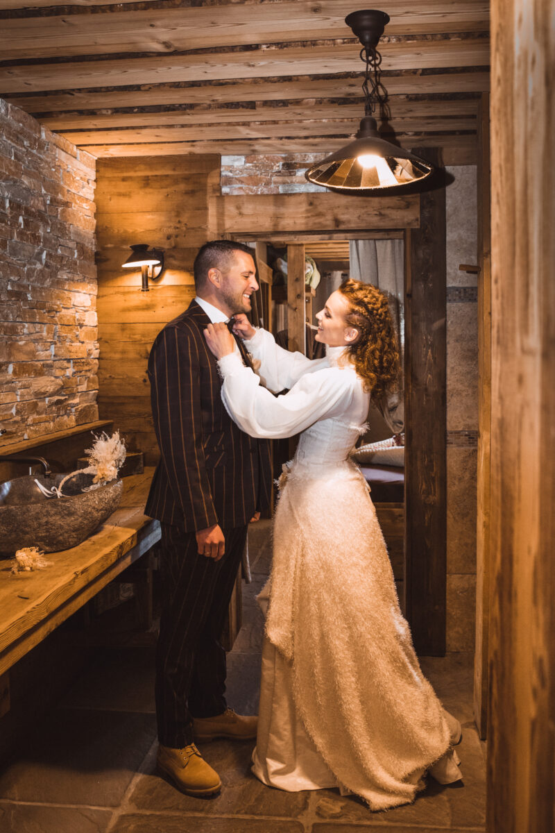 Mountain Destination Winter Wedding In The South of France
