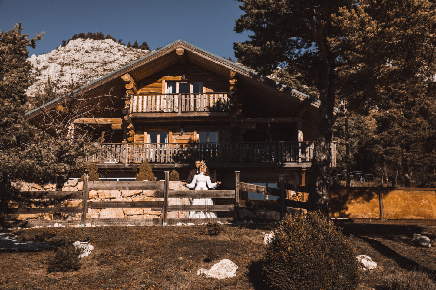 Mountain Destination Winter Wedding In The South of France