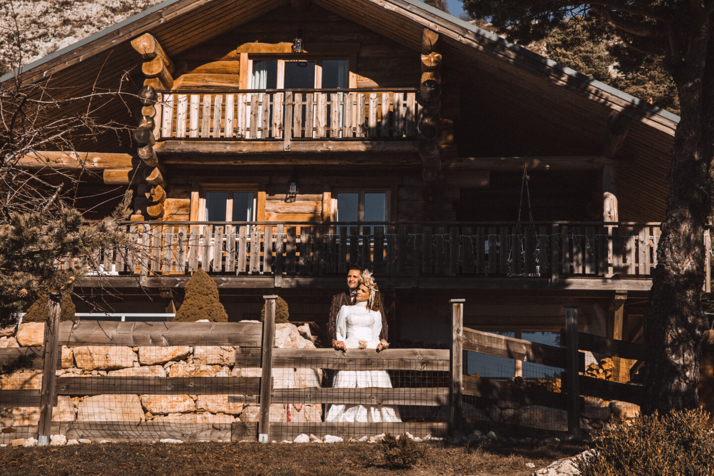 Mountain Destination Winter Wedding In The South of France