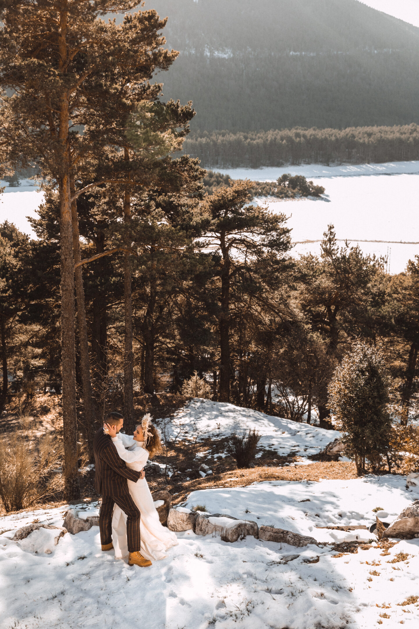 Mountain Destination Winter Wedding In The South of France