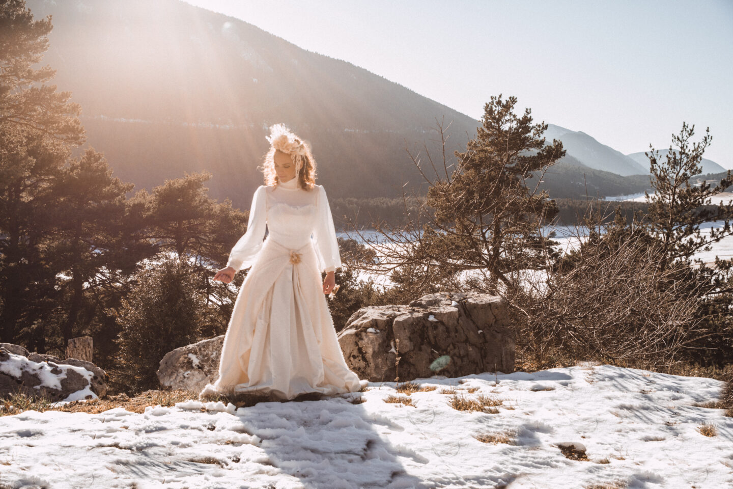 Mountain Destination Winter Wedding In The South of France