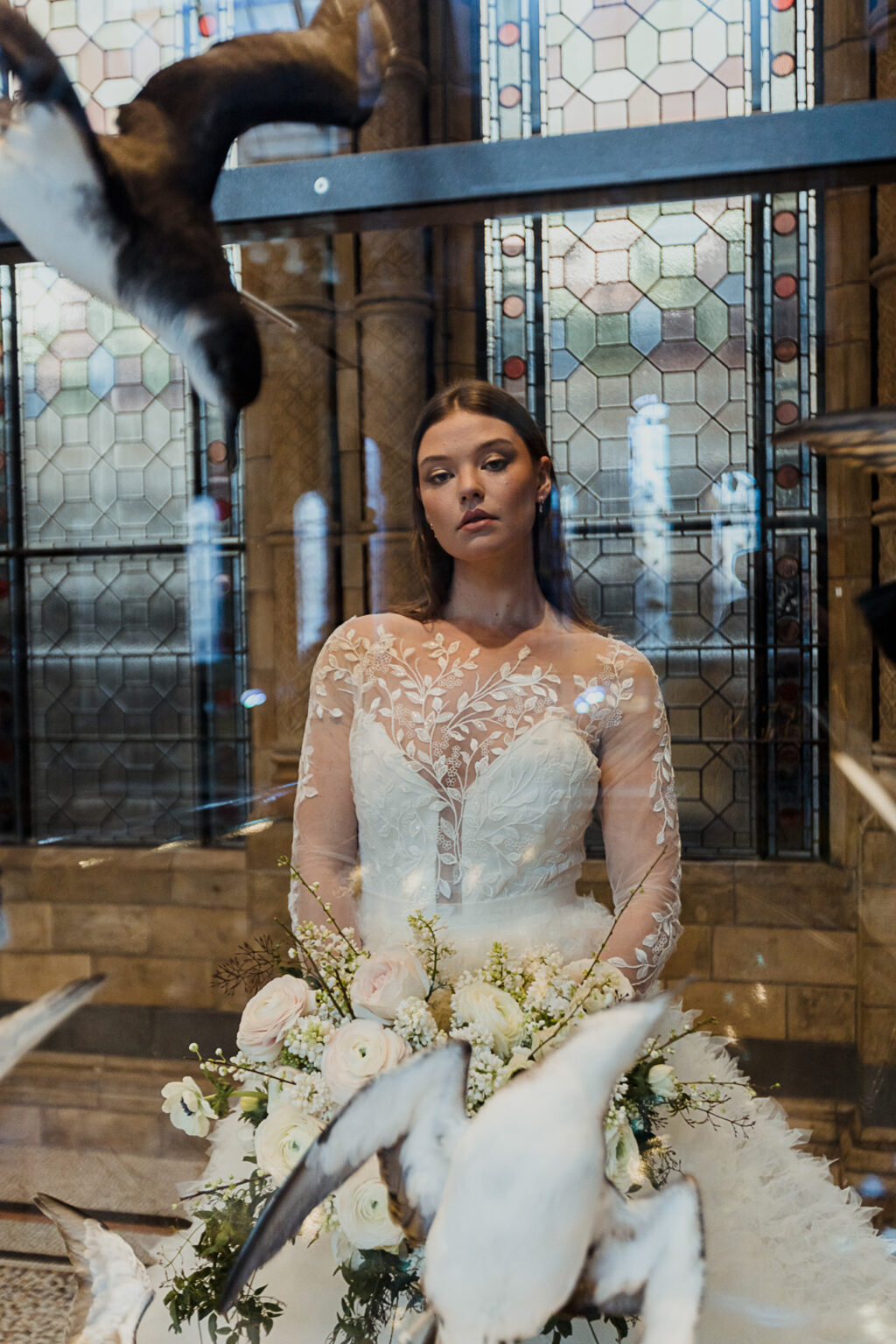 Luxury City Elopement At The Natural History Museum
