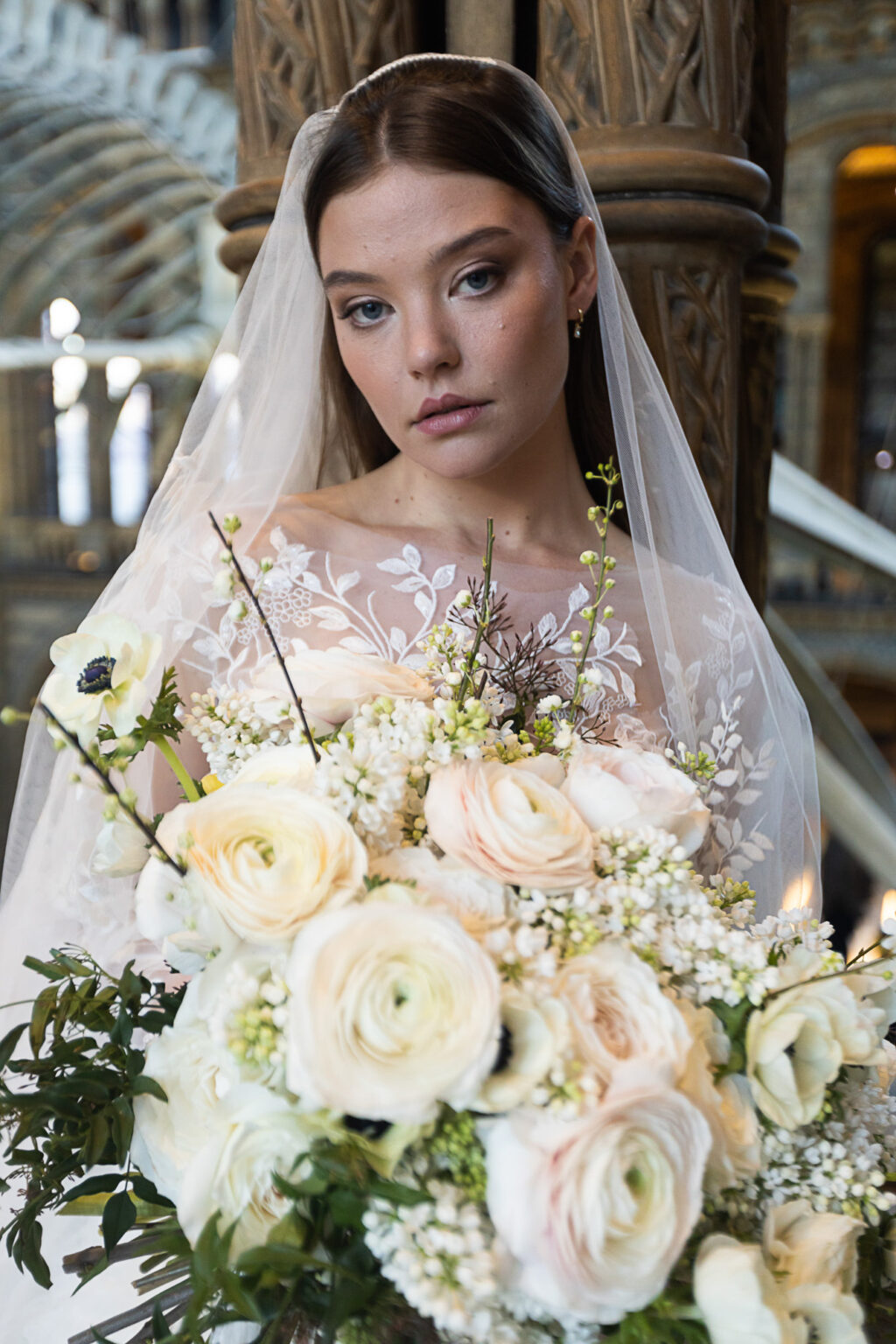 Luxury City Elopement At The Natural History Museum