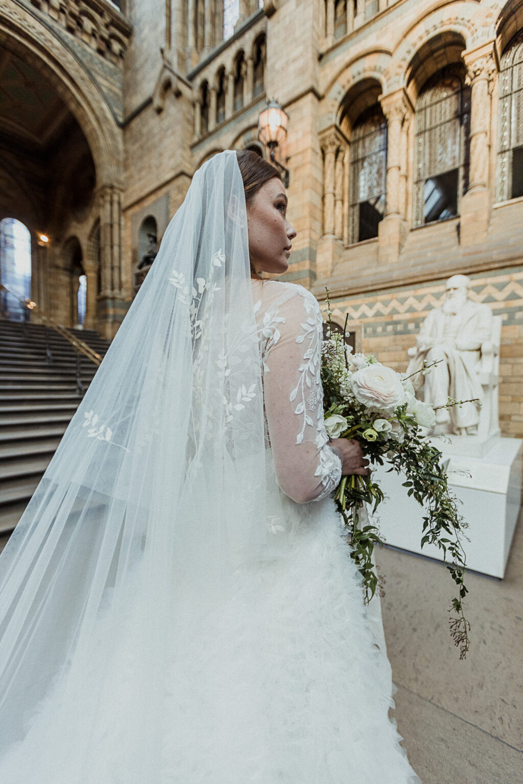 Luxury City Elopement At The Natural History Museum