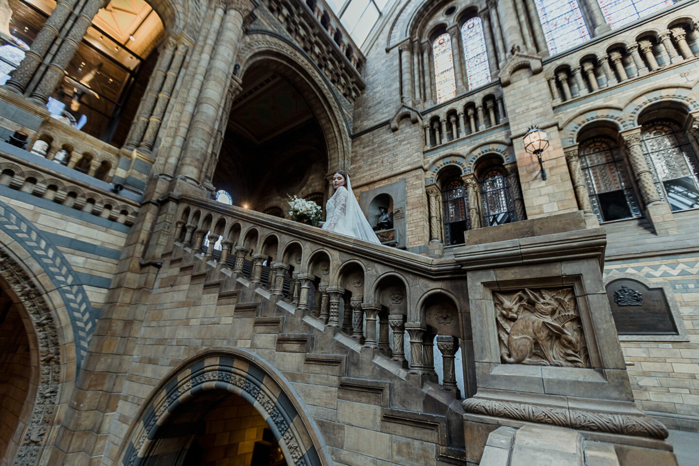 Luxury City Elopement At The Natural History Museum