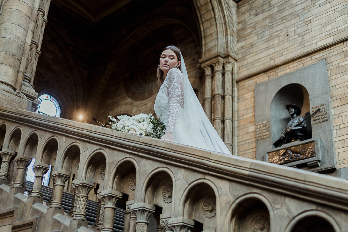 Luxury City Elopement At The Natural History Museum