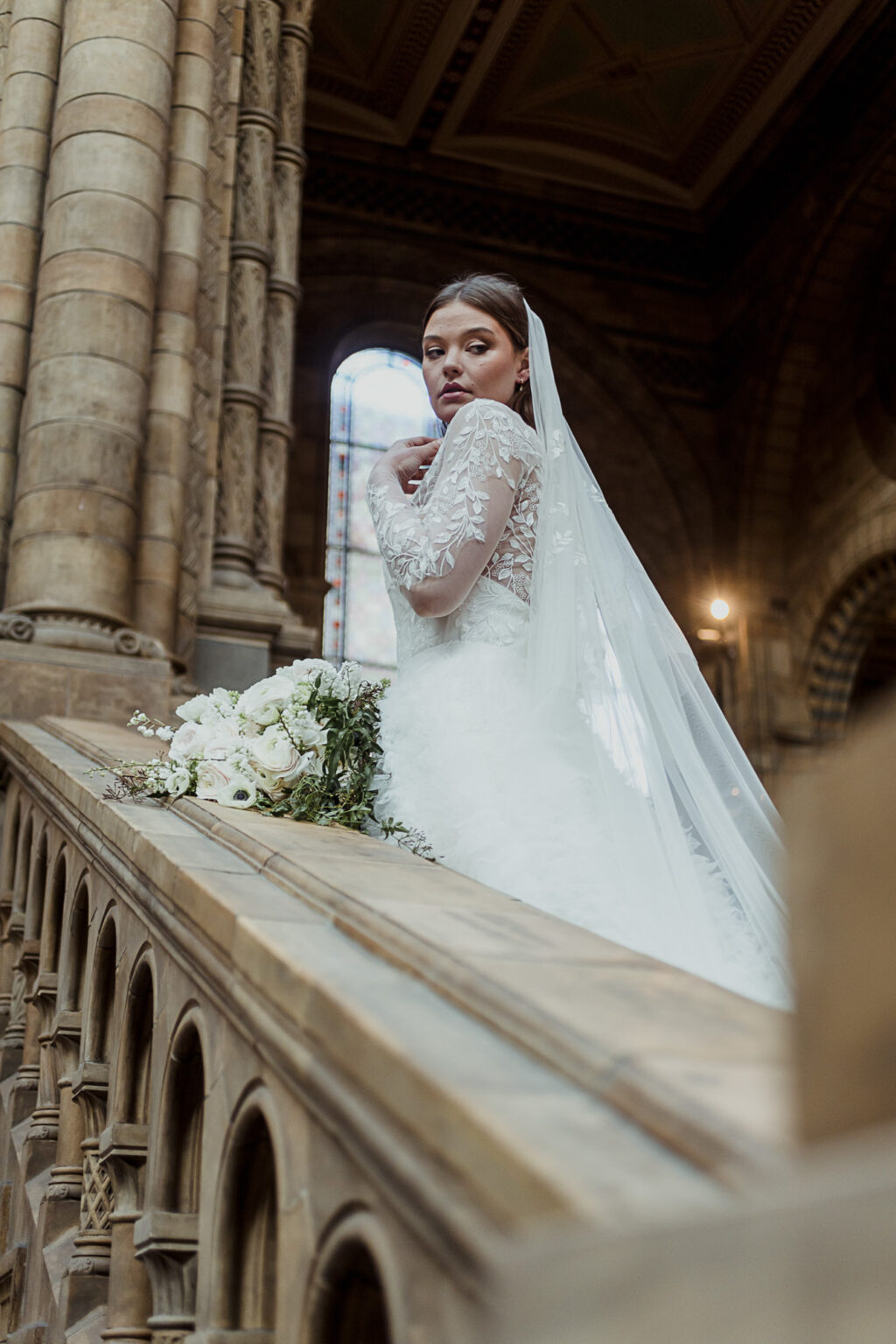 Luxury City Elopement At The Natural History Museum