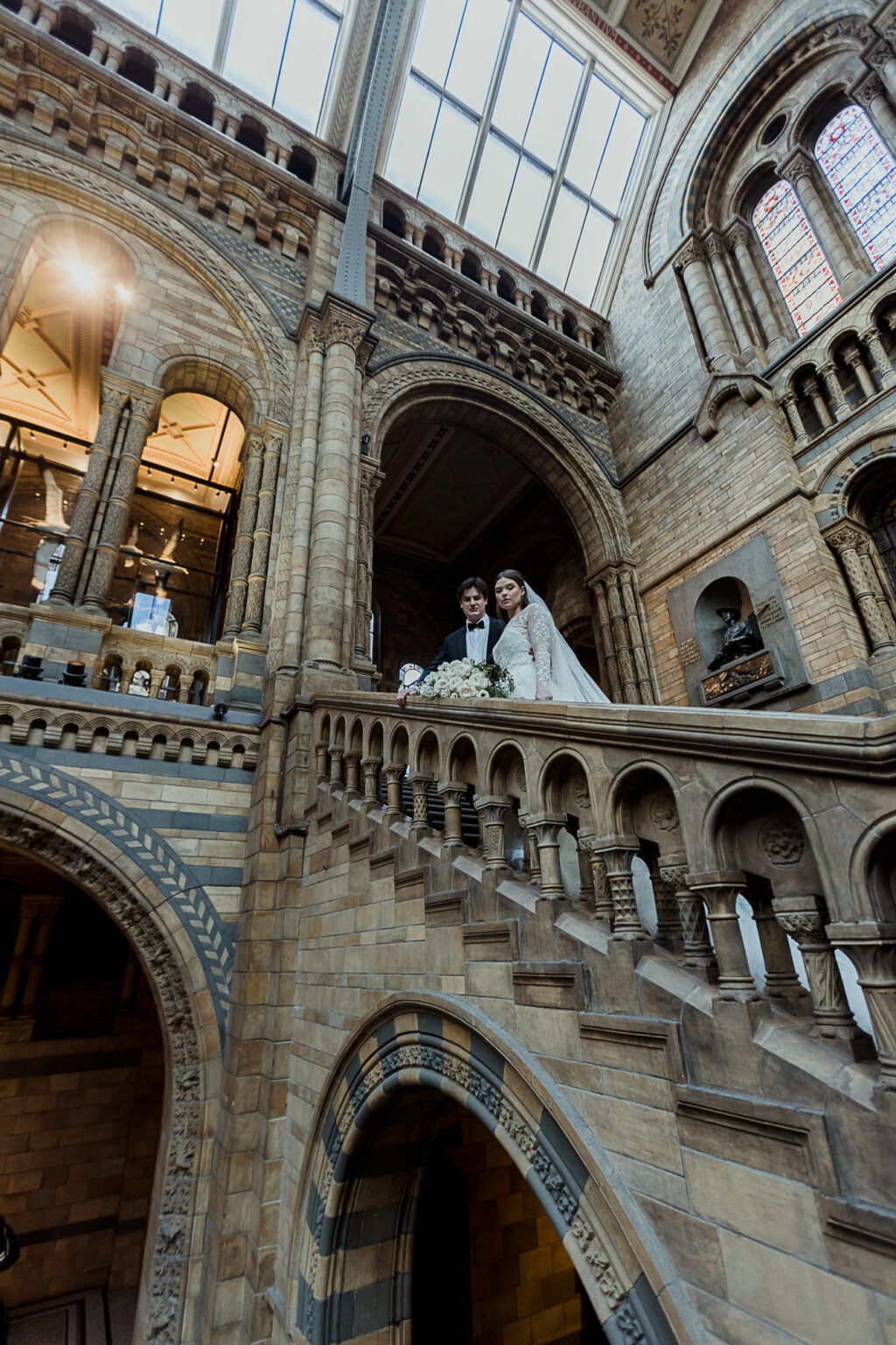 Luxury City Elopement At The Natural History Museum